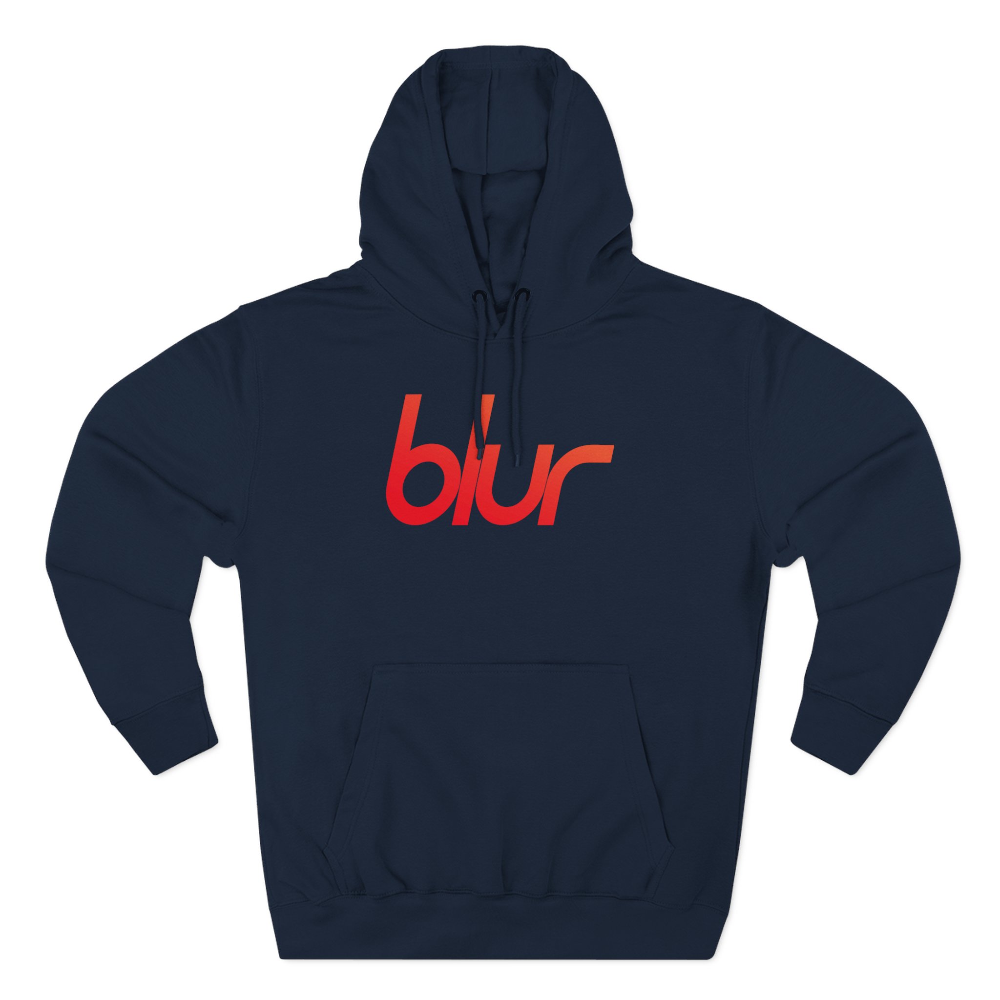 Blur Three-Panel Fleece Hoodie