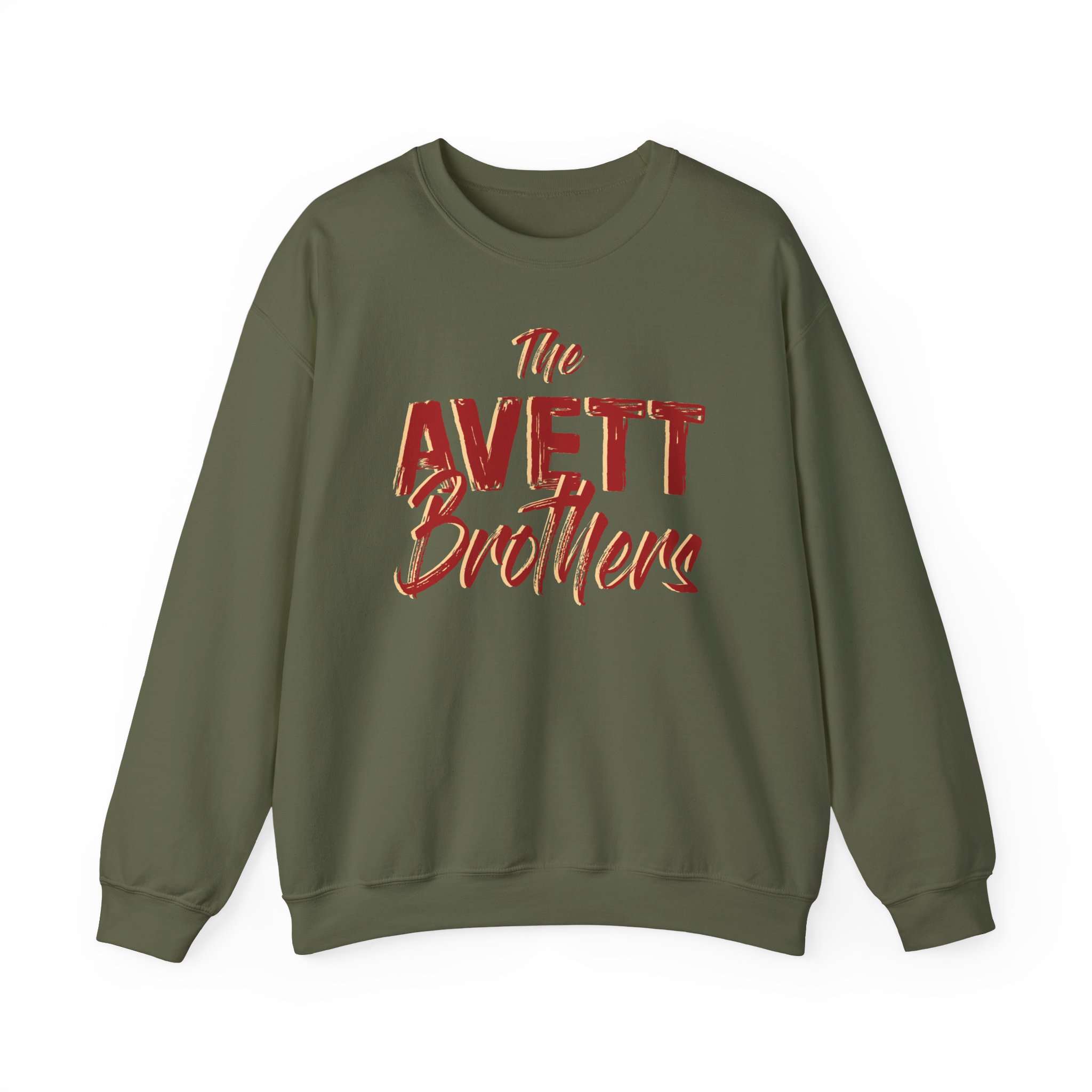 Avett Brothers Painted Sign Logo Unisex Heavy Blendâ„¢ Crewneck Sweatshirt