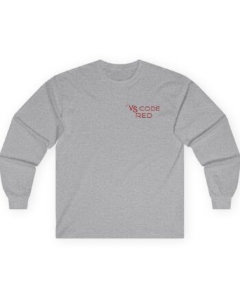 Katie Van Slyke  VS Code Red Unisex Ultra Cotton Long Sleeve Tee
