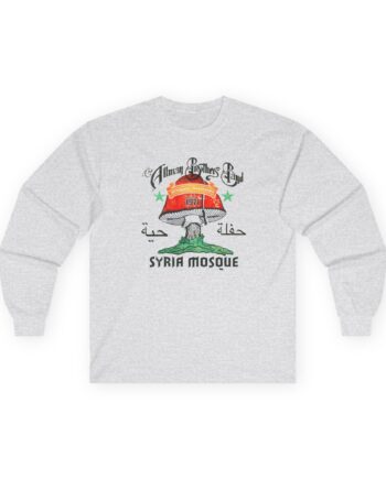 The Allman Brothers Pittsburgh 1971 Unisex Ultra Cotton Long Sleeve Tee
