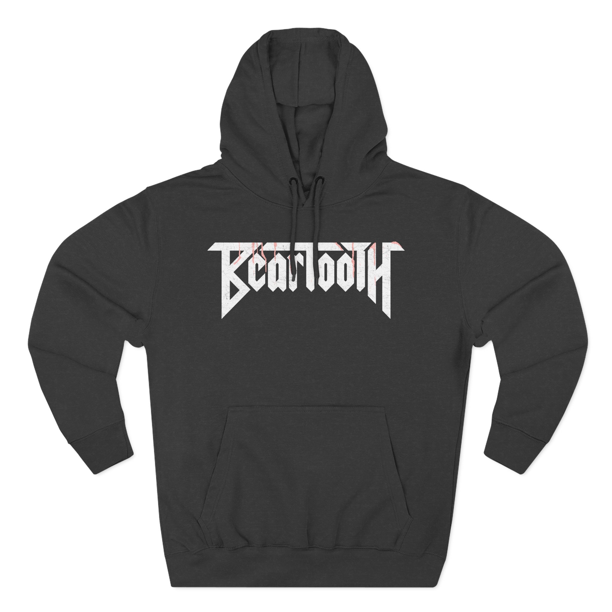 Beartooth Spike Skull Three-Panel Fleece Hoodie