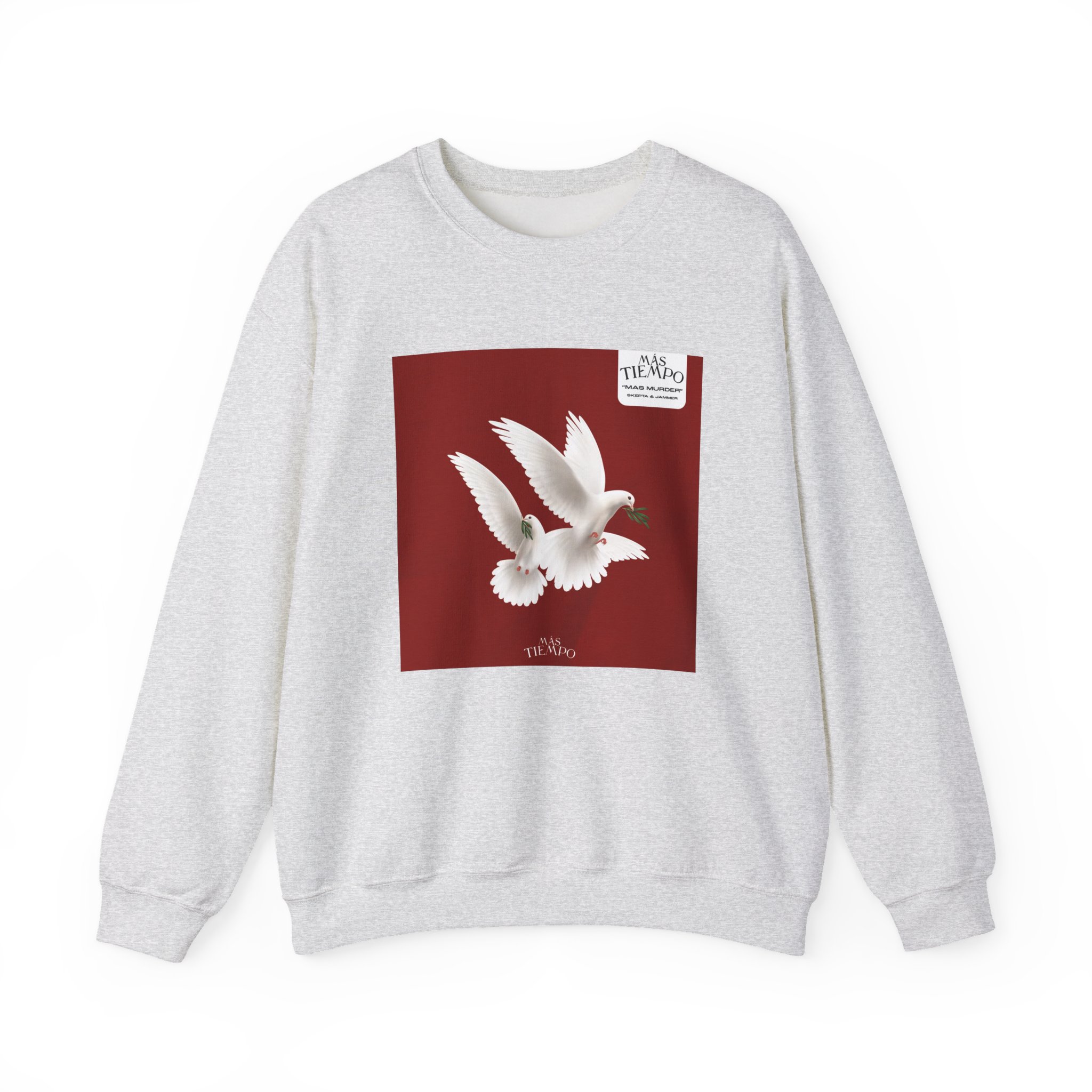 SK Joseph Olaitan Adenuga Jr Mas Tiempo Grime Hip Hop Unisex Heavy Blendâ„¢ Crewneck Sweatshirt