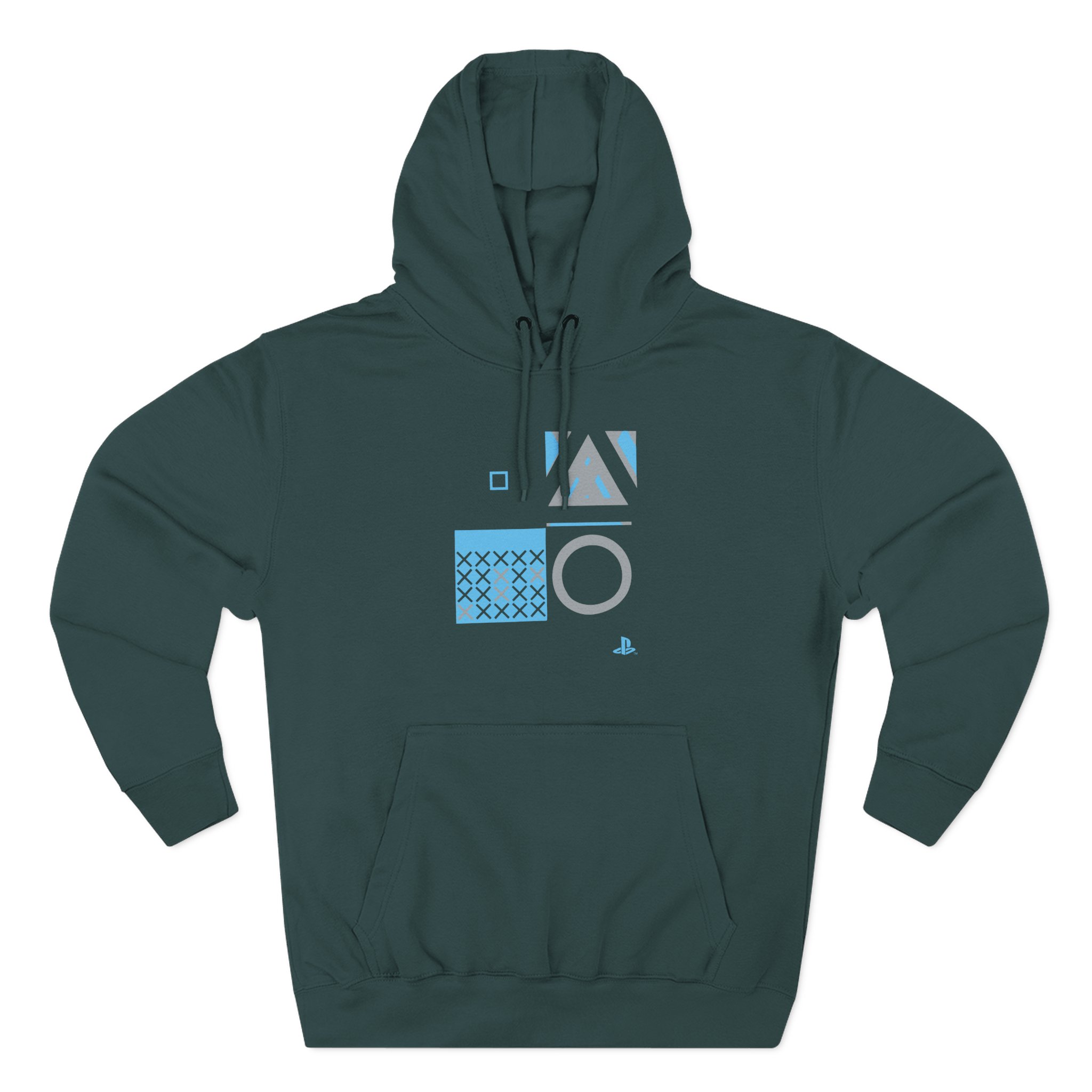 Playstation Three-Panel Fleece Hoodie