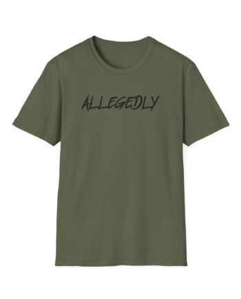 Valuetainment Allegedly Army Unisex Softstyle T-Shirt