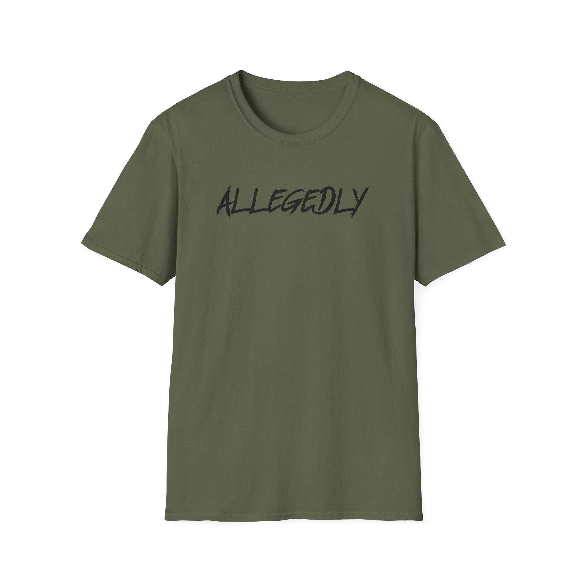 Valuetainment Allegedly Army Unisex Softstyle T-Shirt