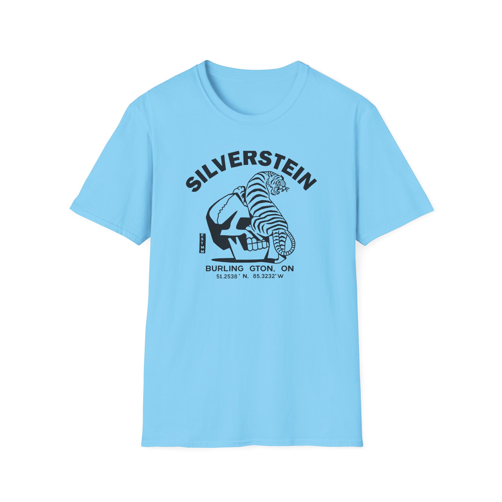 Silverstein Tiger Skull Unisex Softstyle T-Shirt