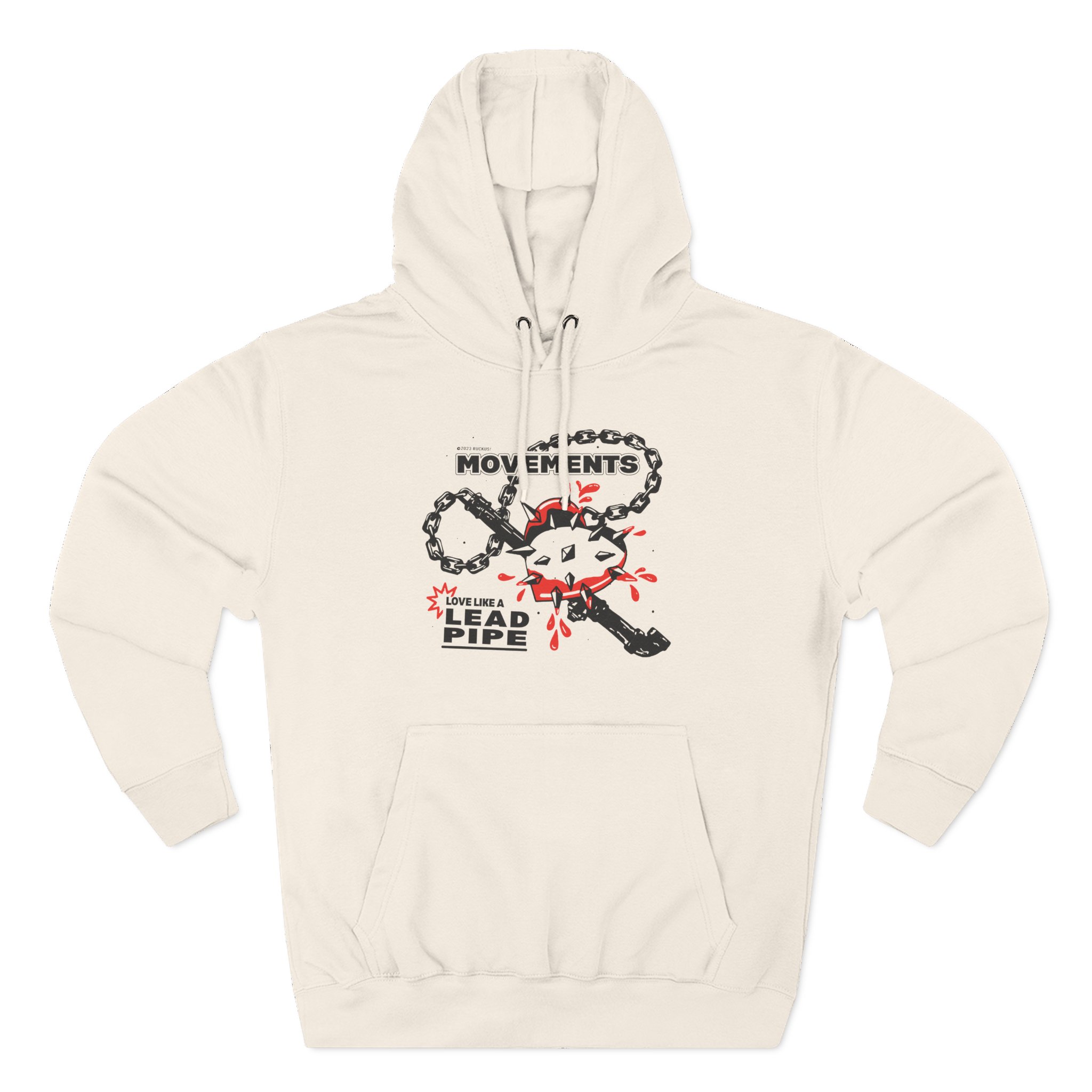 Movements Love a Lead Pipe Three-Panel Fleece Hoodie