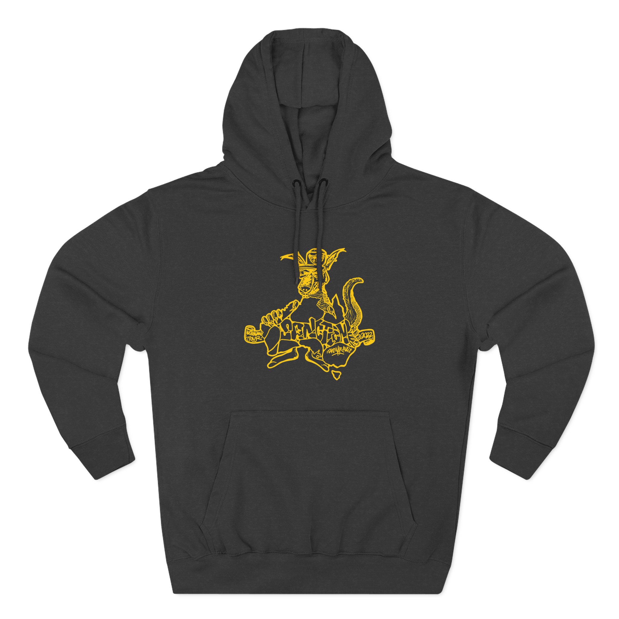 Sanction Kangaroo Three-Panel Fleece Hoodie
