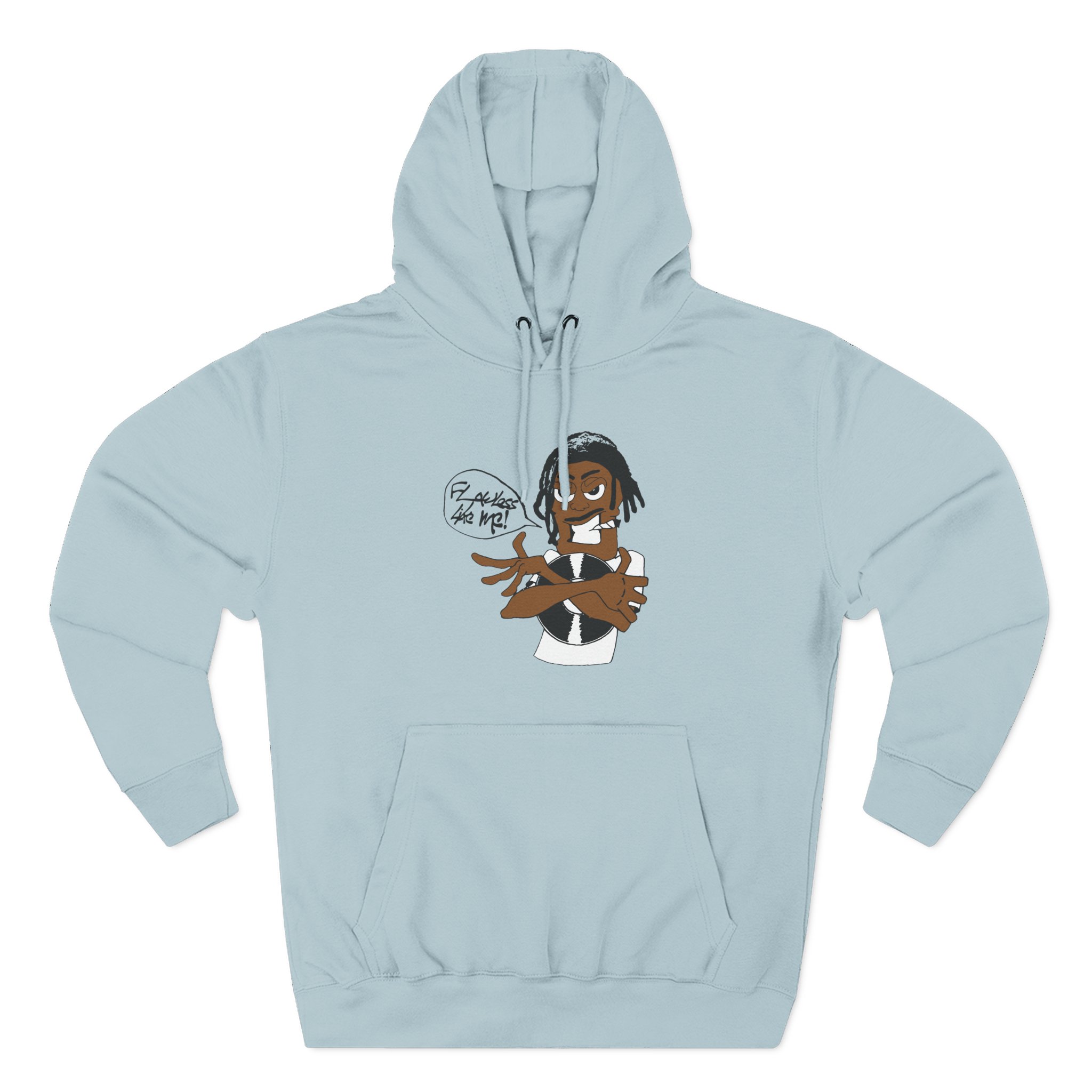 Lucki Flawless Like Me Three-Panel Fleece Hoodie