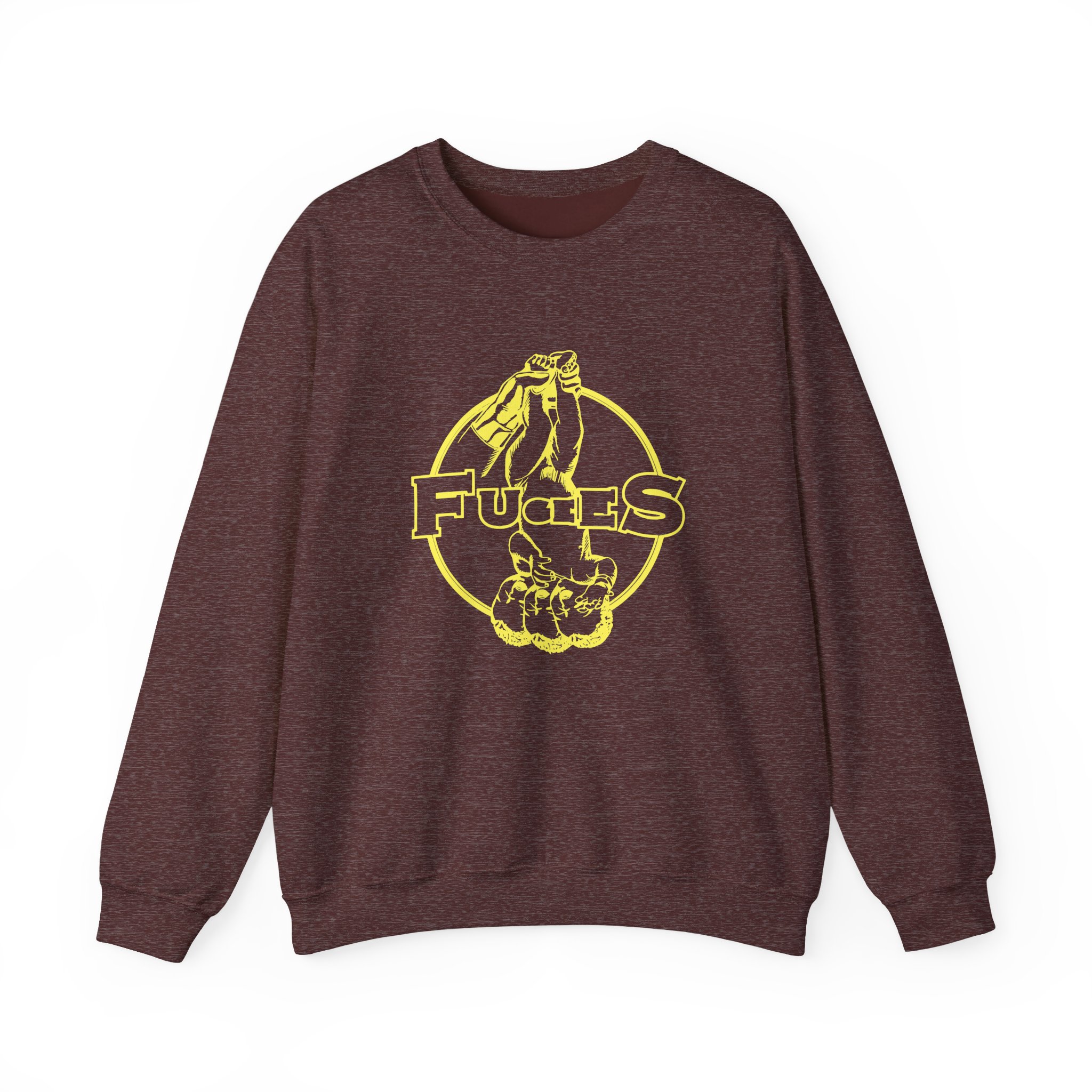 Fugees Blunted on Reality Unisex Heavy Blendâ„¢ Crewneck Sweatshirt