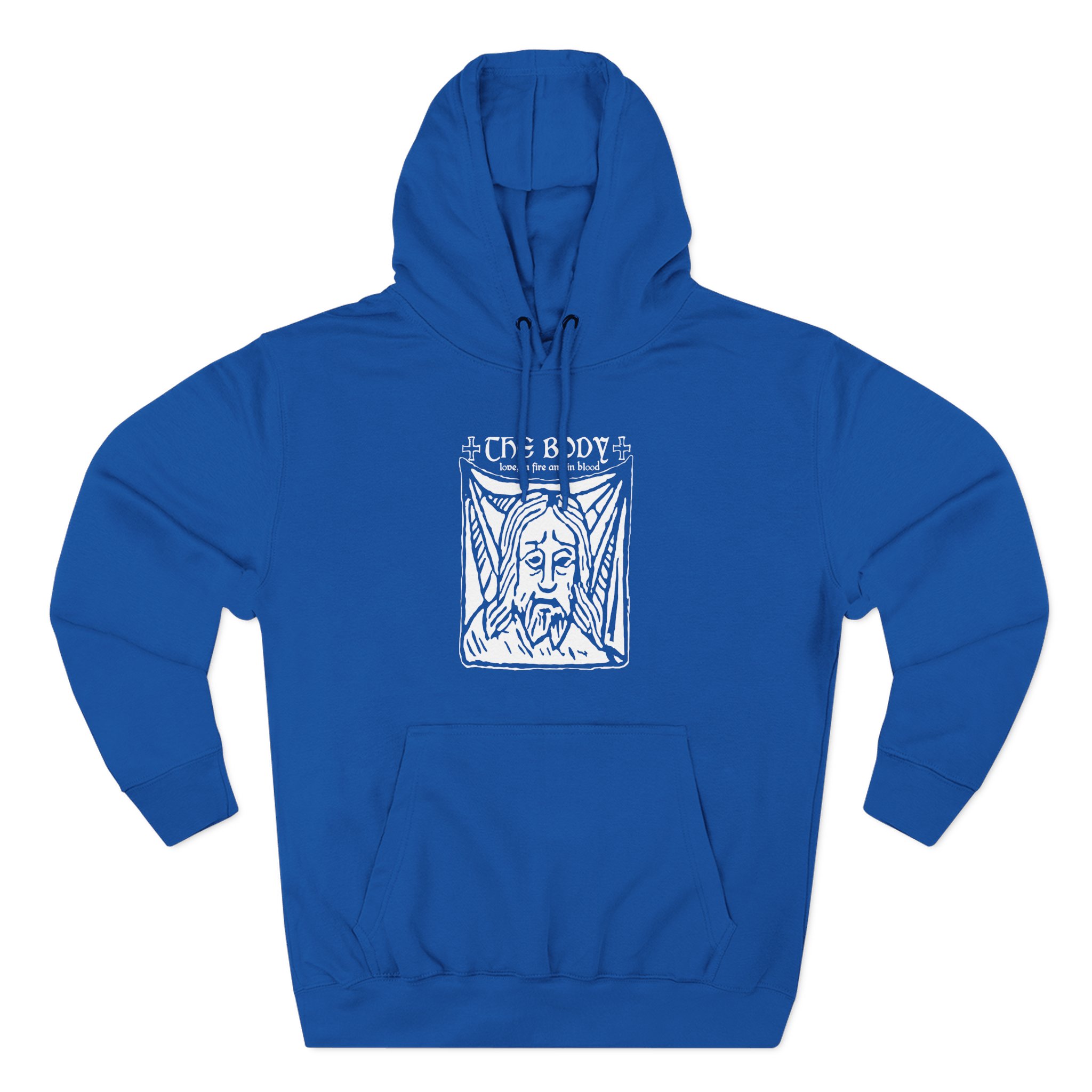 The Body Fire and Blood Three-Panel Fleece Hoodie