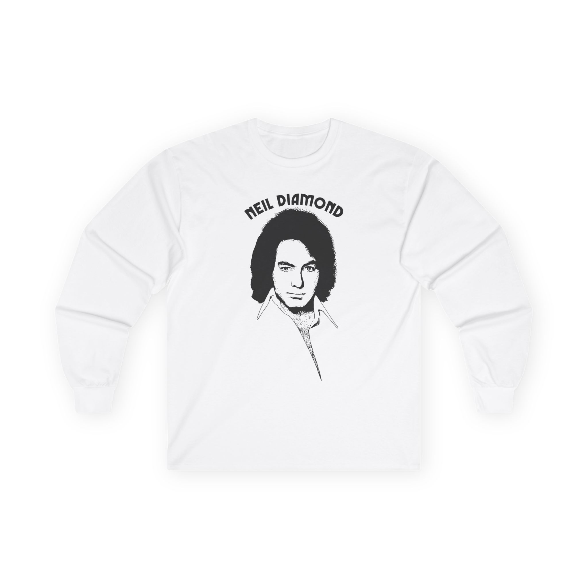 Neil Diamond Photo Unisex Ultra Cotton Long Sleeve Tee