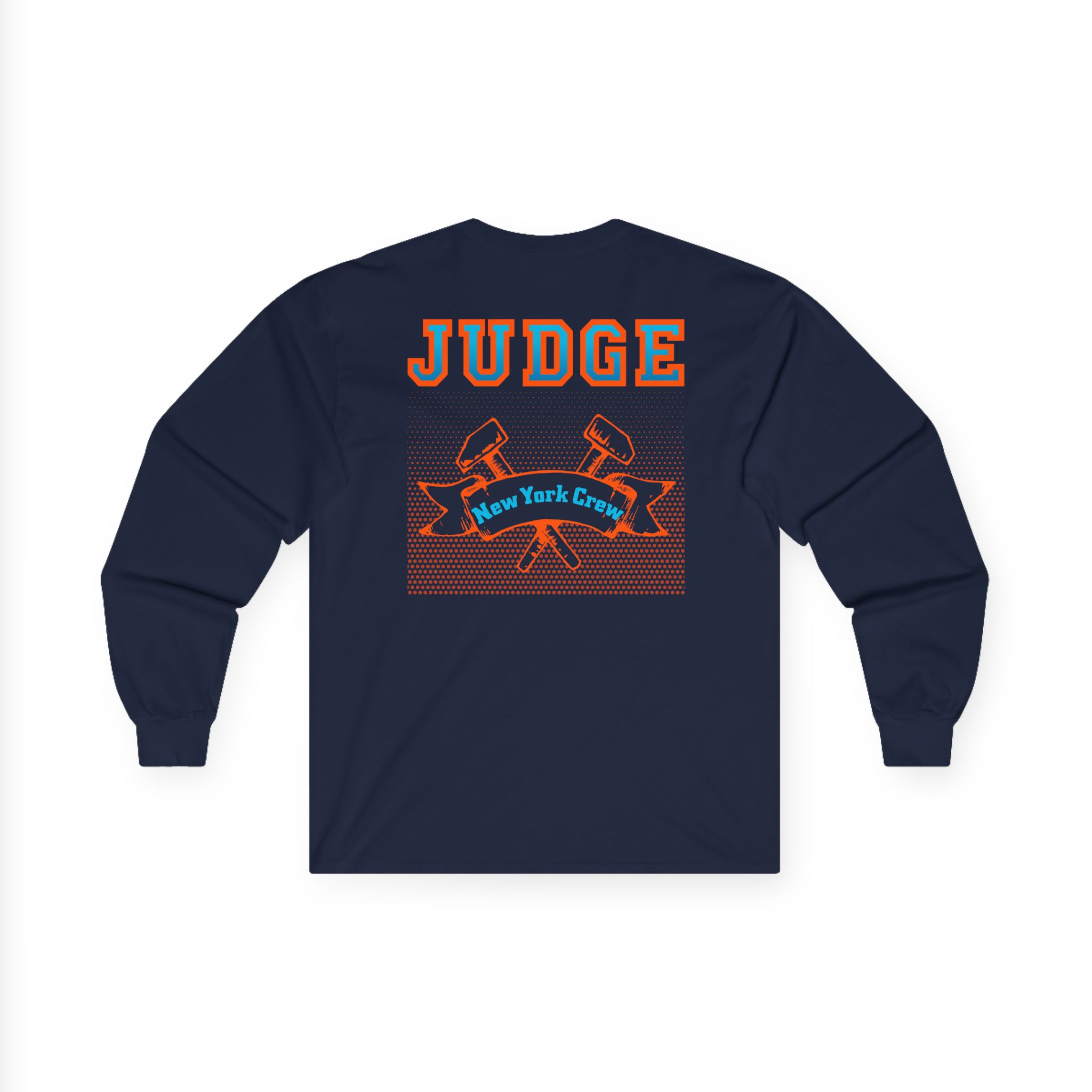 Judge New York Crew Unisex Ultra Cotton Long Sleeve Tee