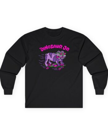 Dinosaur Jr Skateboard Bulldog Unisex Ultra Cotton Long Sleeve Tee
