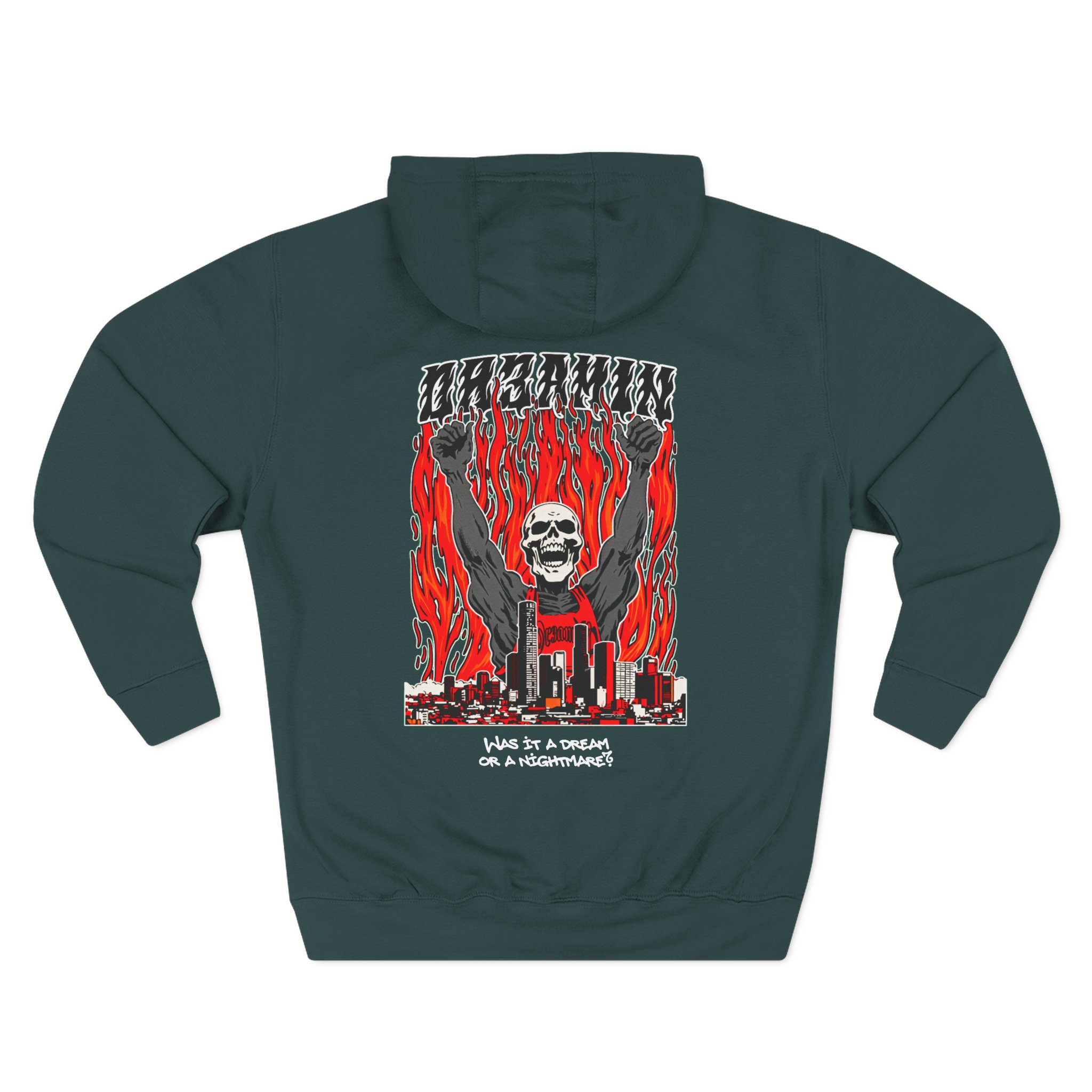 Clix Was It a Dream or a Nightmare? Three-Panel Fleece Hoodie