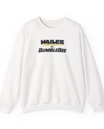 Hailee Steinfeld Bumblebee Moto Unisex Heavy Blend™ Crewneck Sweatshirt