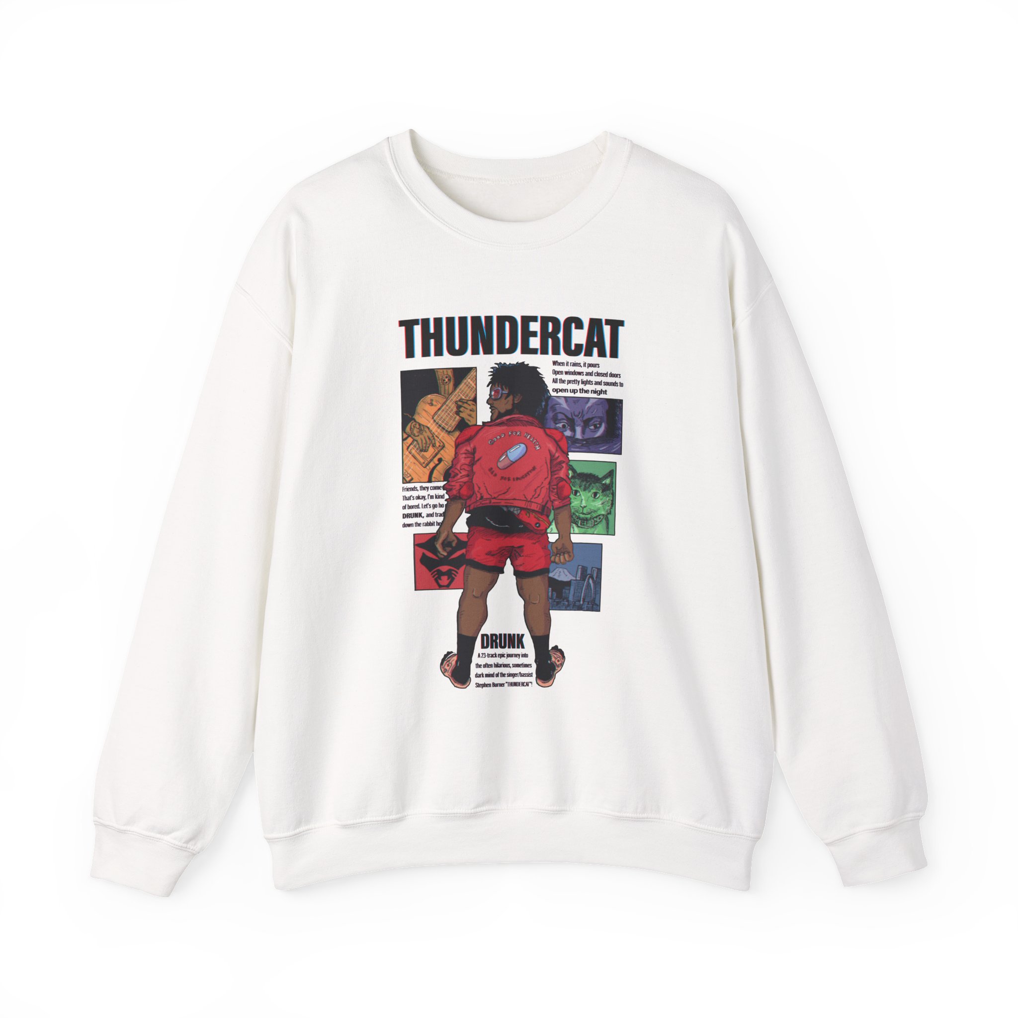 Thundercat Manga Unisex Heavy Blendâ„¢ Crewneck Sweatshirt