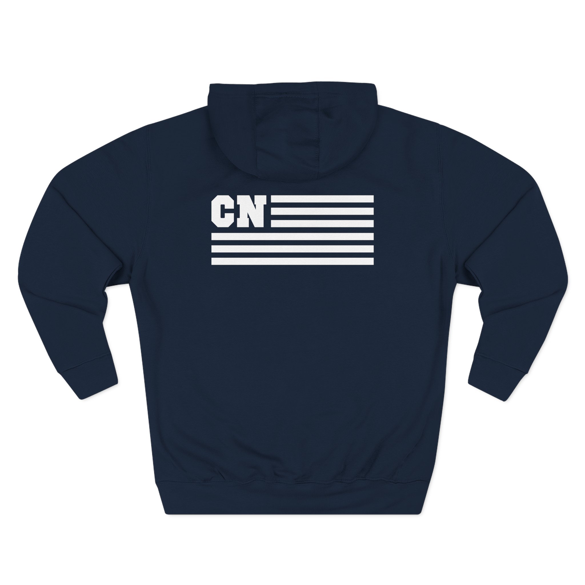 Casey Neistat Ed Flag Three-Panel Fleece Hoodie