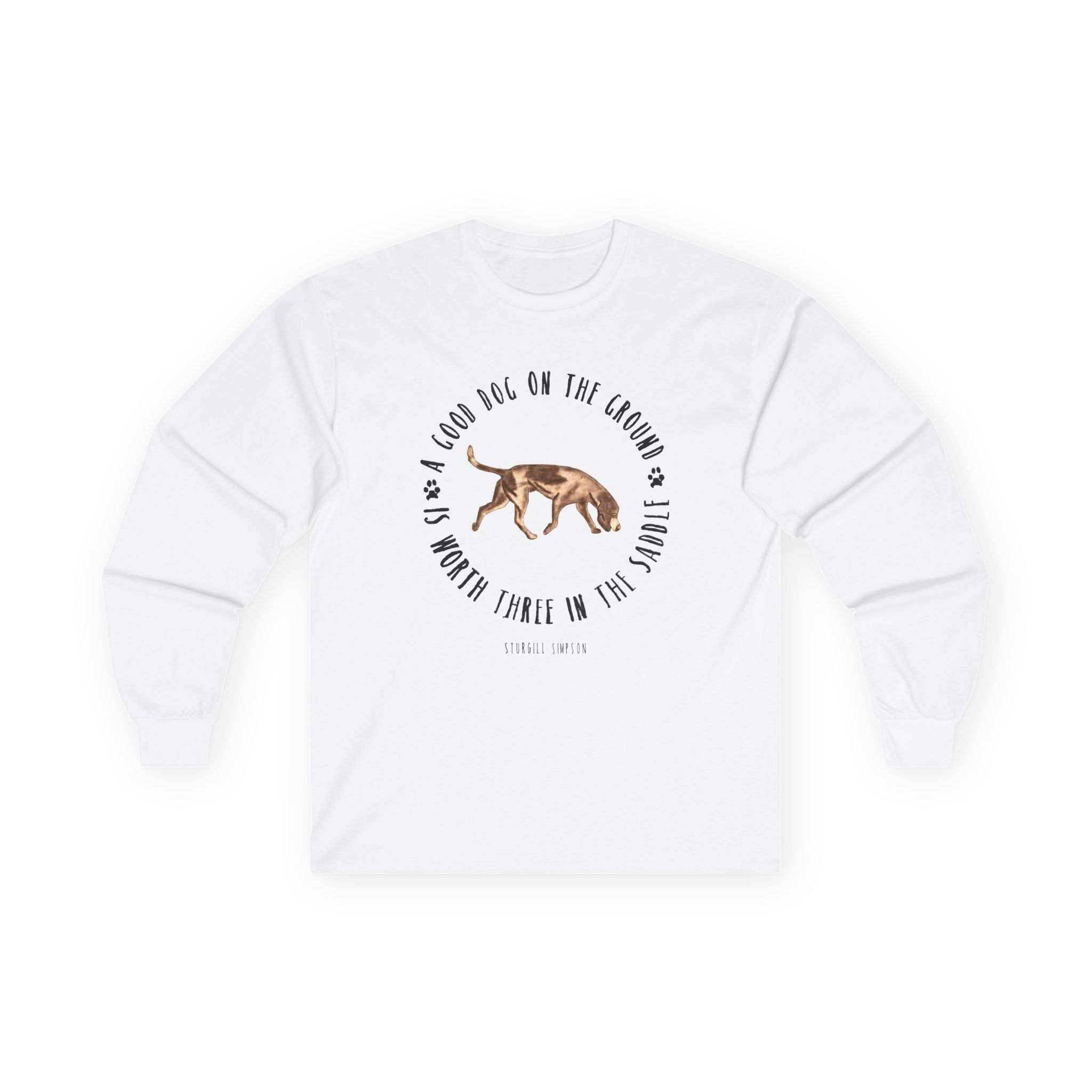 Sturgill Simpson Good Dog Unisex Ultra Cotton Long Sleeve Tee