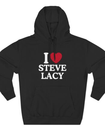 Steve Lacy I Love Three-Panel Fleece Hoodie