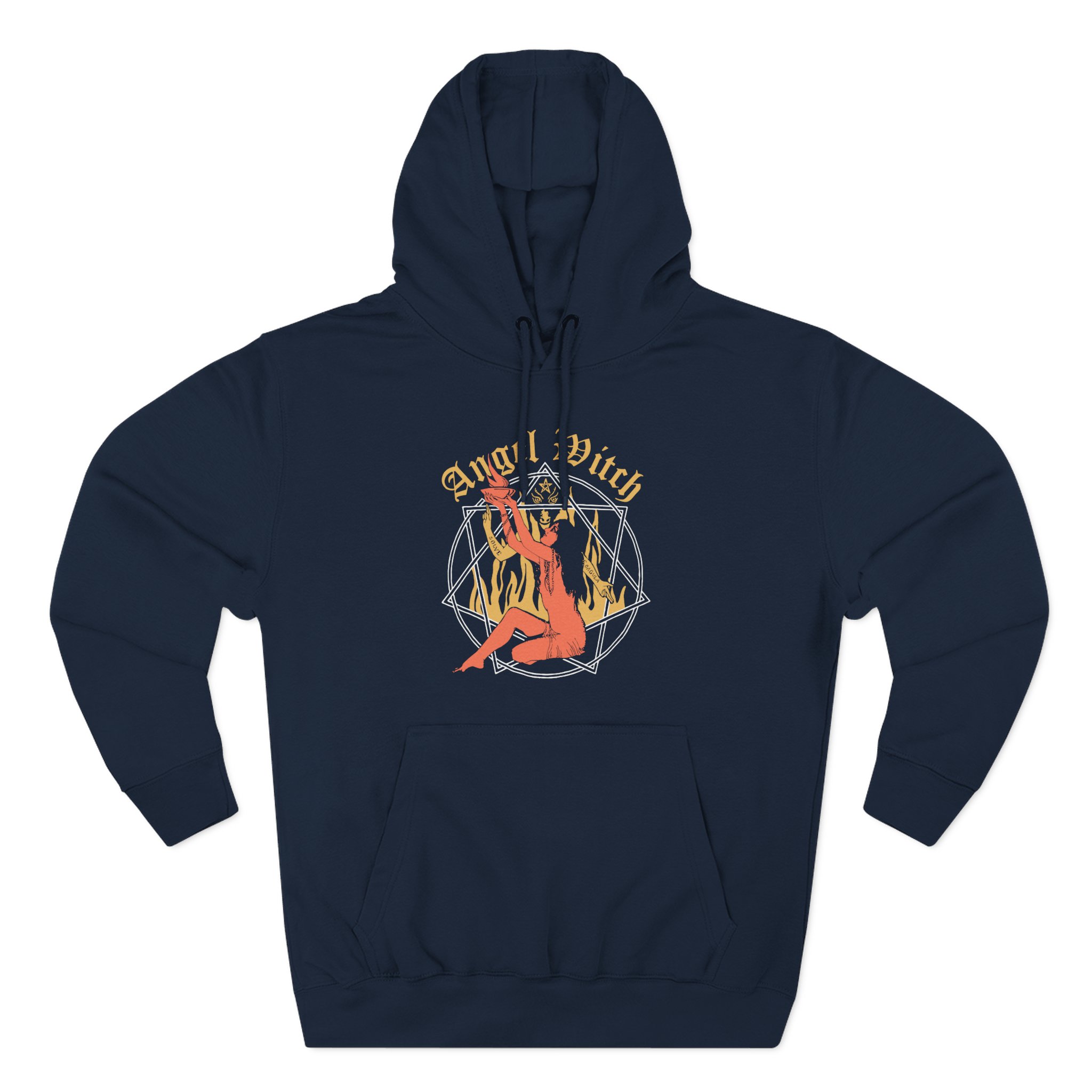 Angel Witch Priestess Three-Panel Fleece Hoodie
