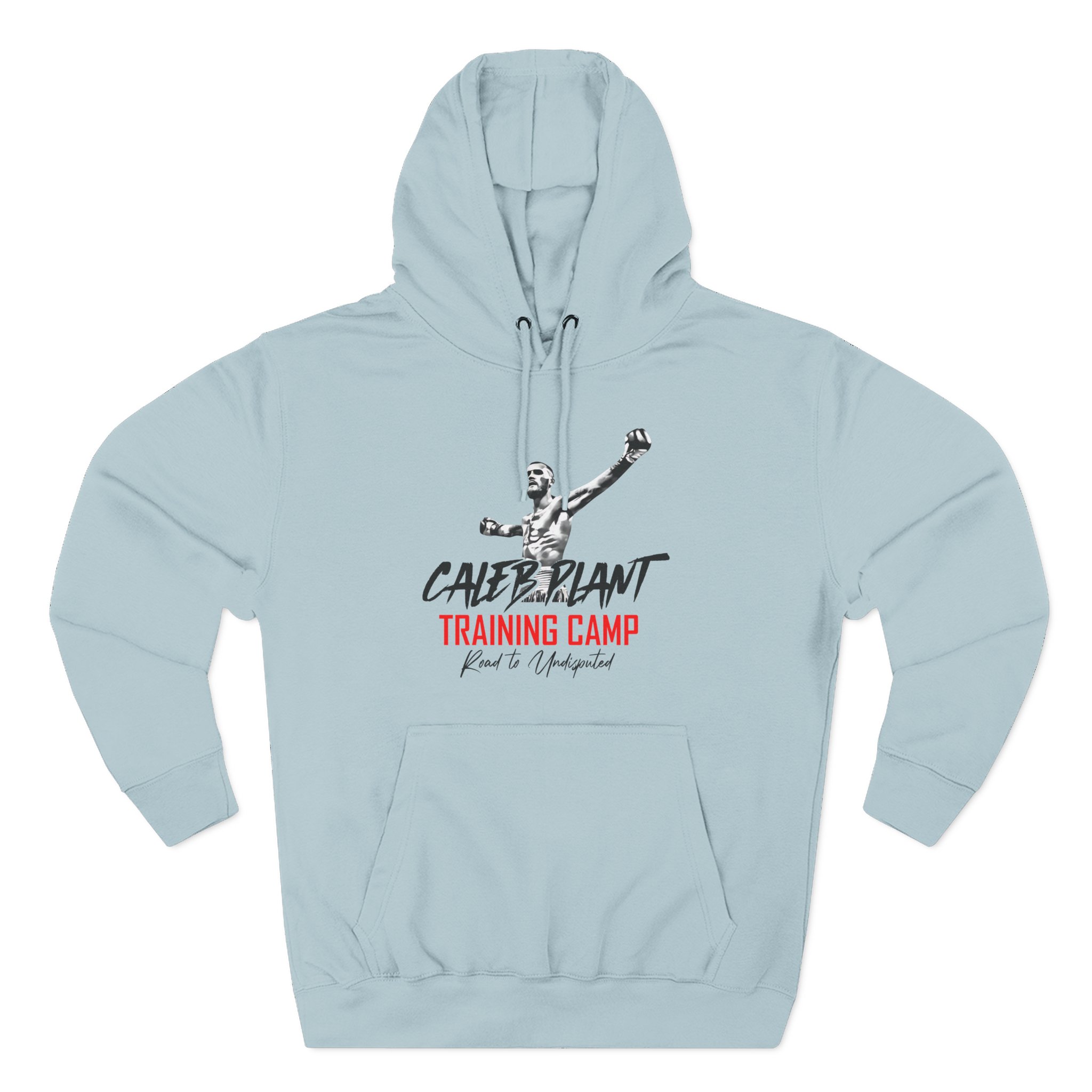 Caleb Plant Training Camp W/ Image Three-Panel Fleece Hoodie