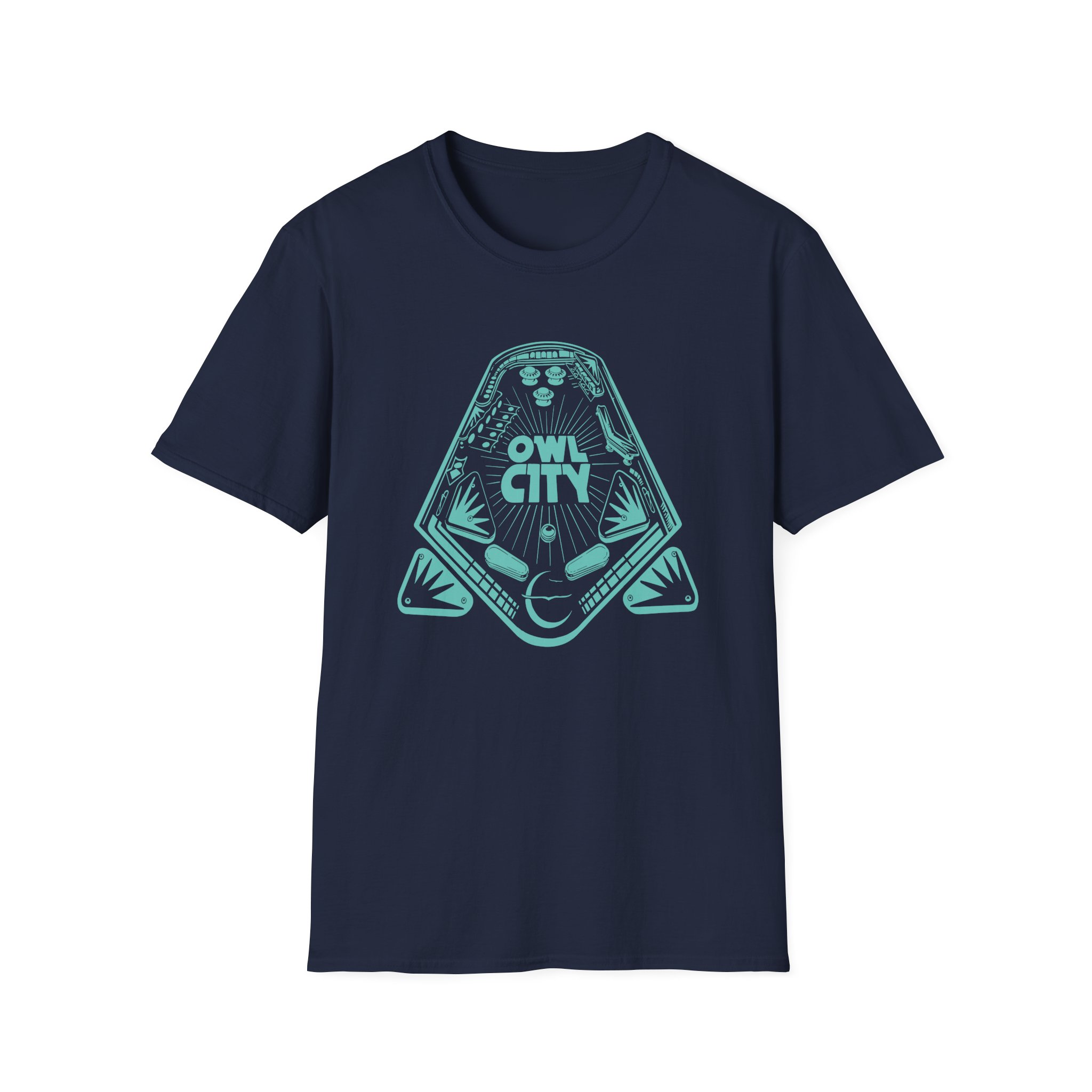 Owl City Pinball Unisex Softstyle T-Shirt