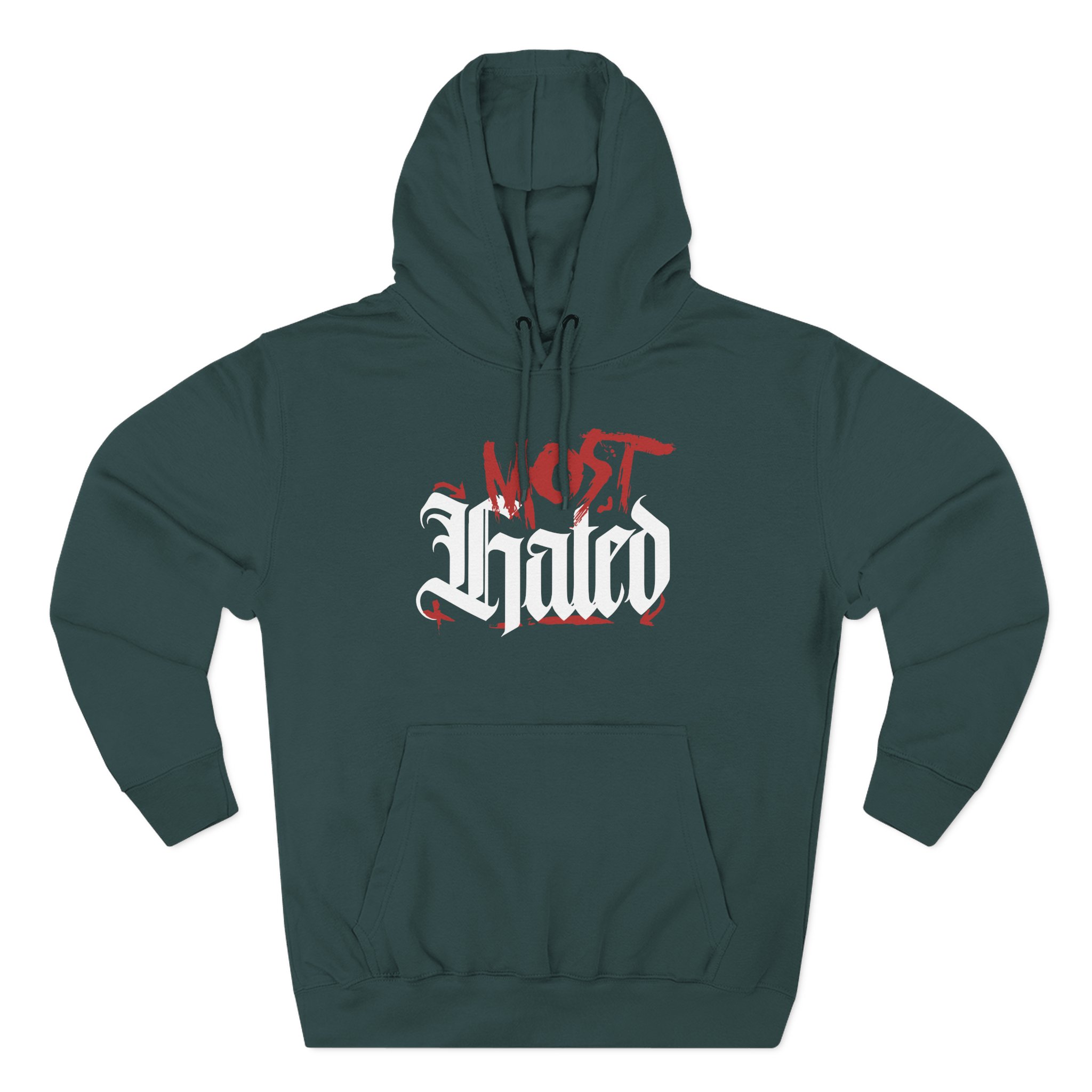 Fredo Bang Most Hated Three-Panel Fleece Hoodie