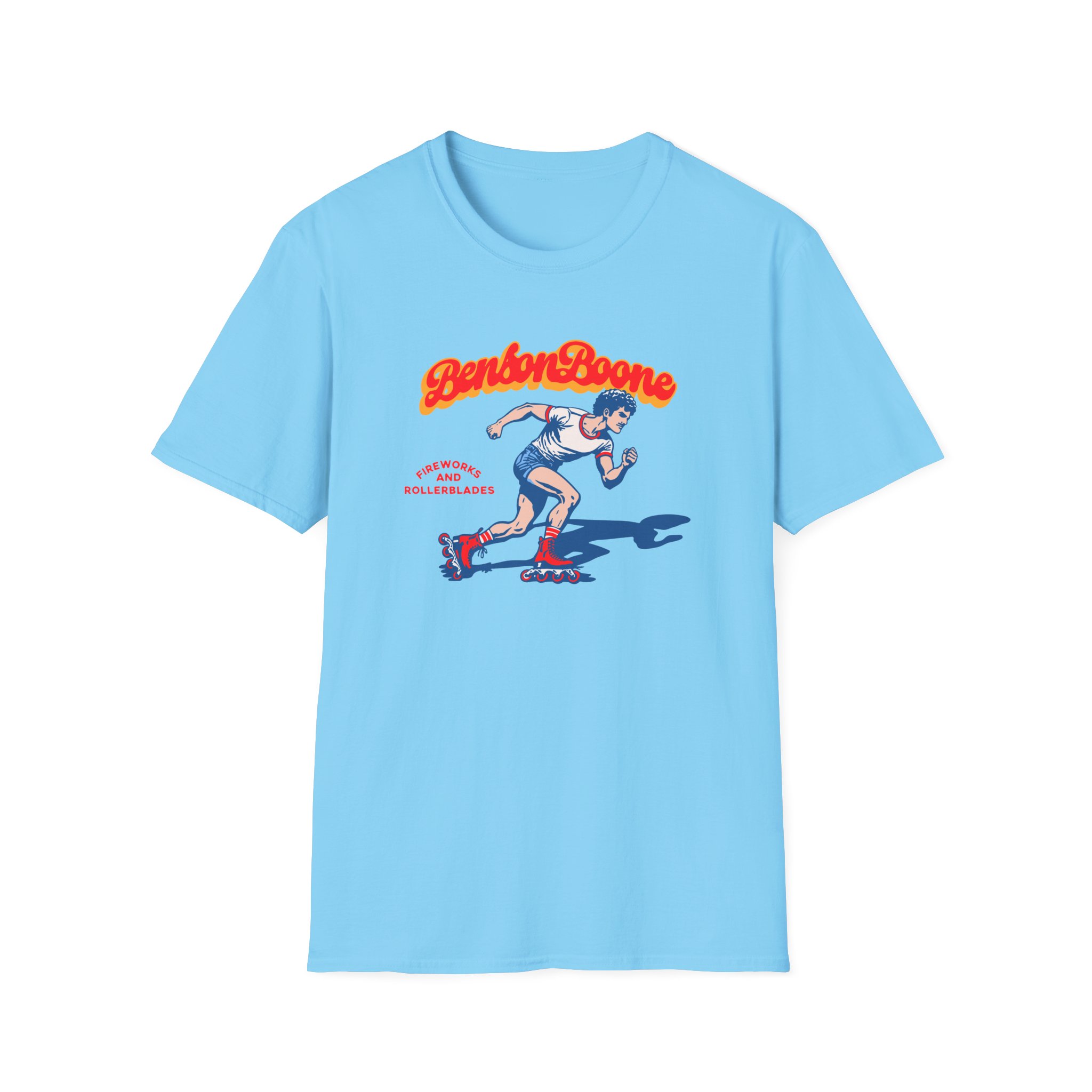 Benson Boone Rollerblading Benny Unisex Softstyle T-Shirt
