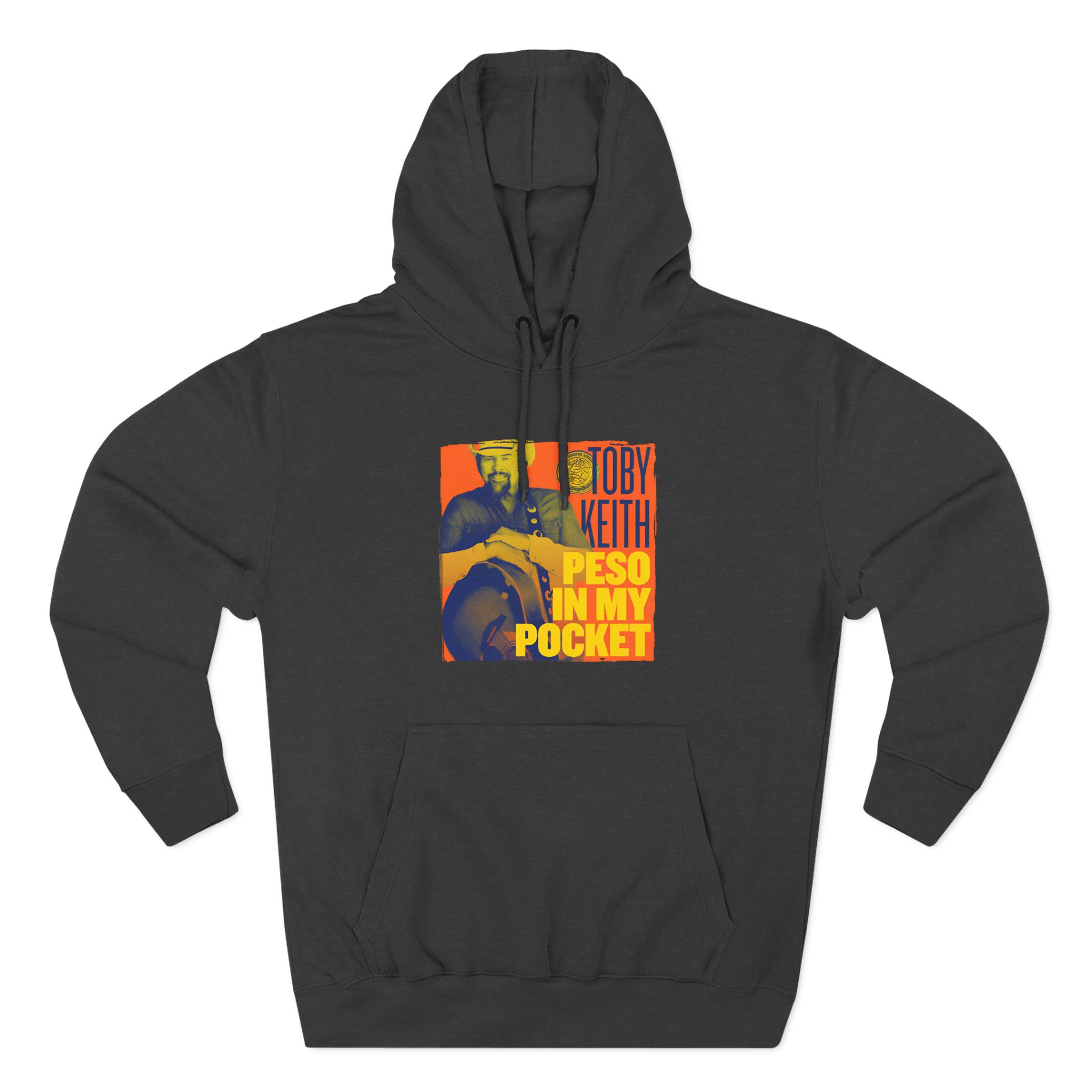 Toby Keith Peso in My Pocket Three-Panel Fleece Hoodie