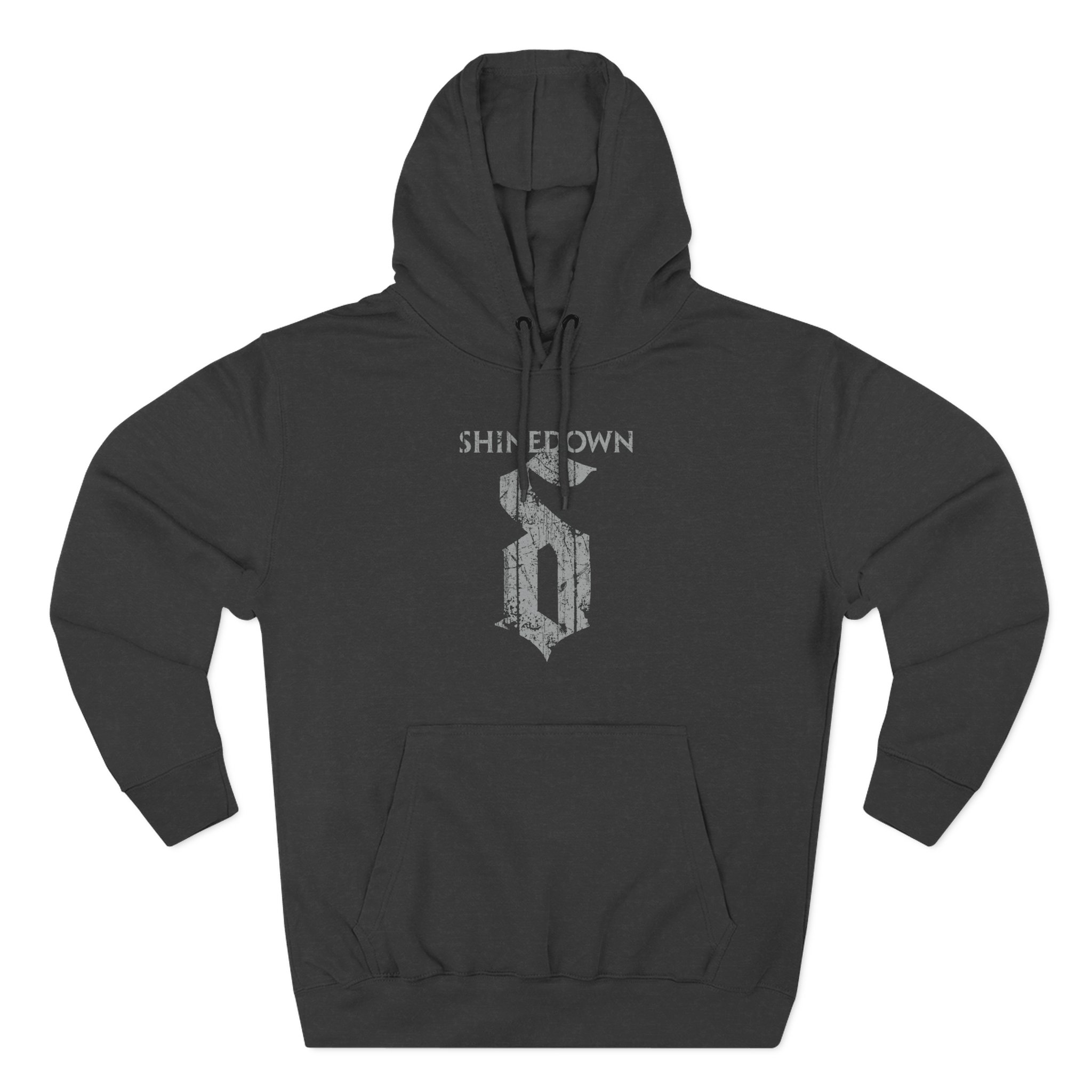 Shinedown Logo Three-Panel Fleece Hoodie