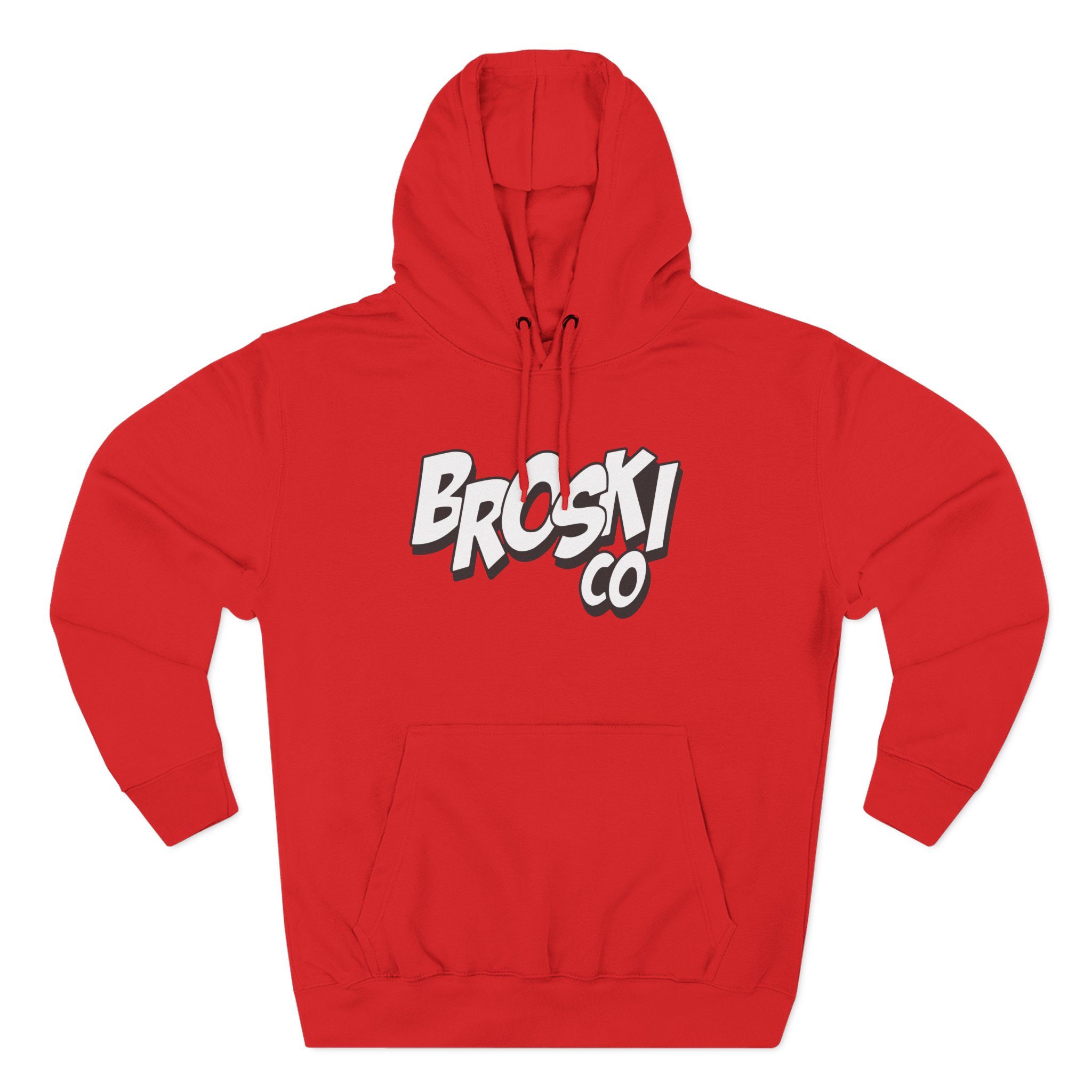 Broski Report Three-Panel Fleece Hoodie