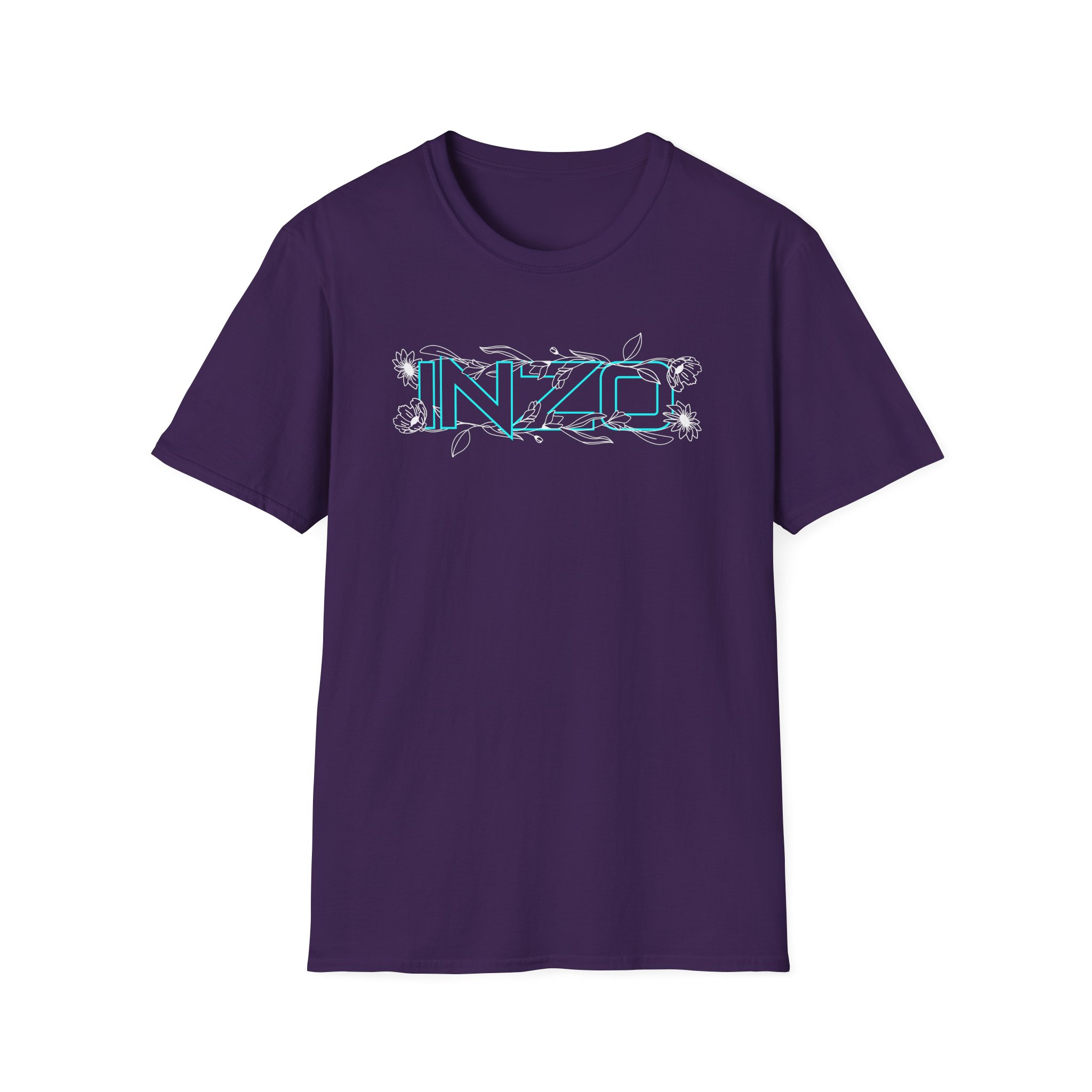 Inzo Flowers in My Heart Unisex Softstyle T-Shirt
