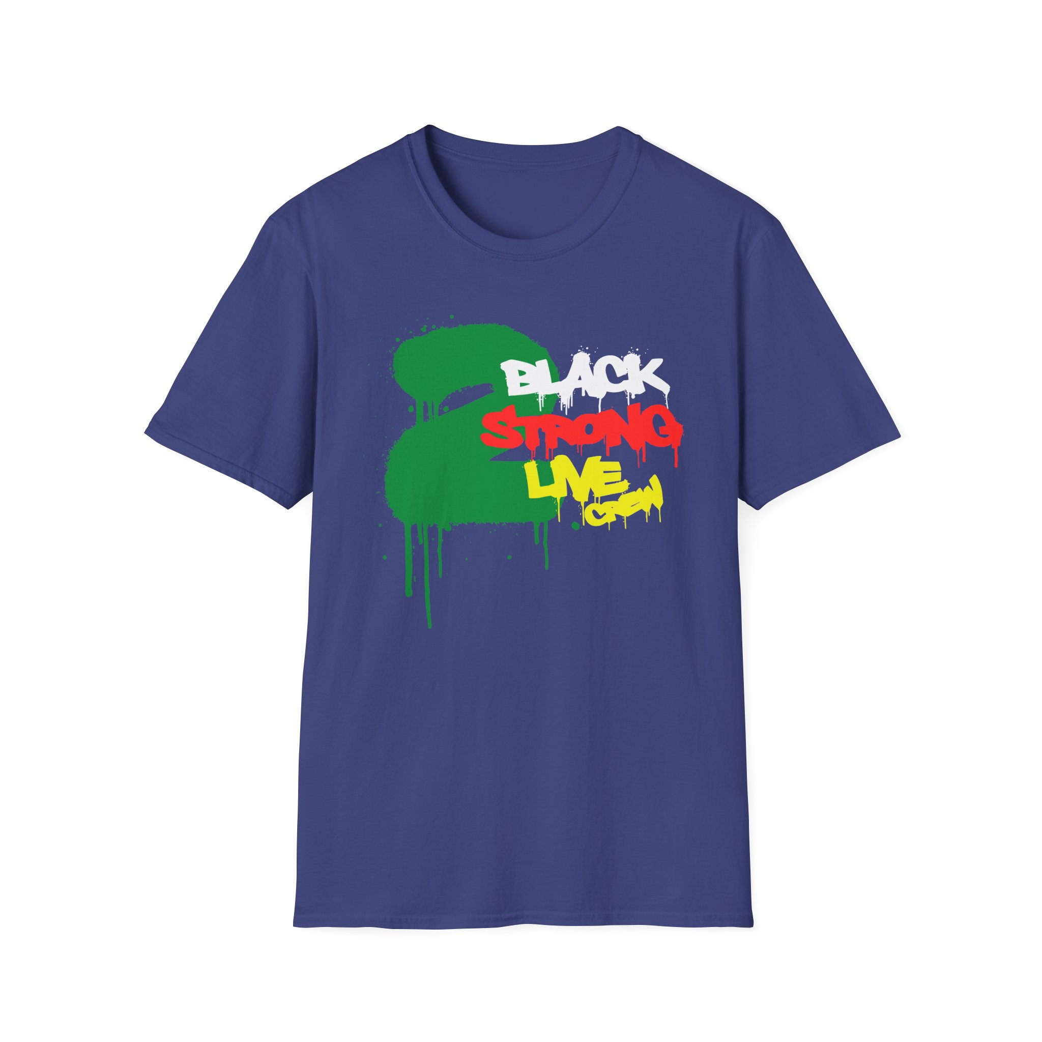 2 Live Crew Black Strong Unisex Softstyle T-Shirt