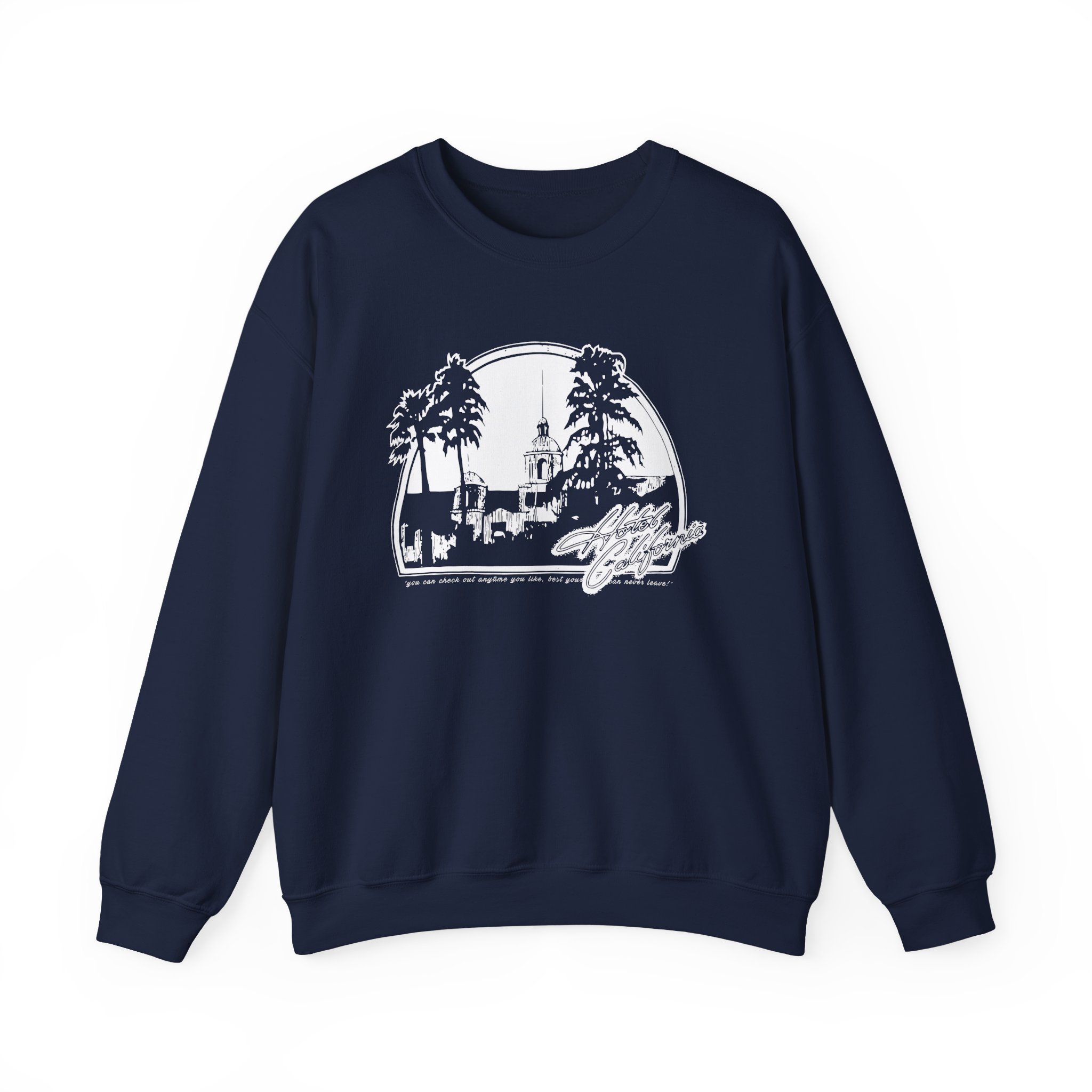 The Eagles Hotel California Unisex Heavy Blendâ„¢ Crewneck Sweatshirt