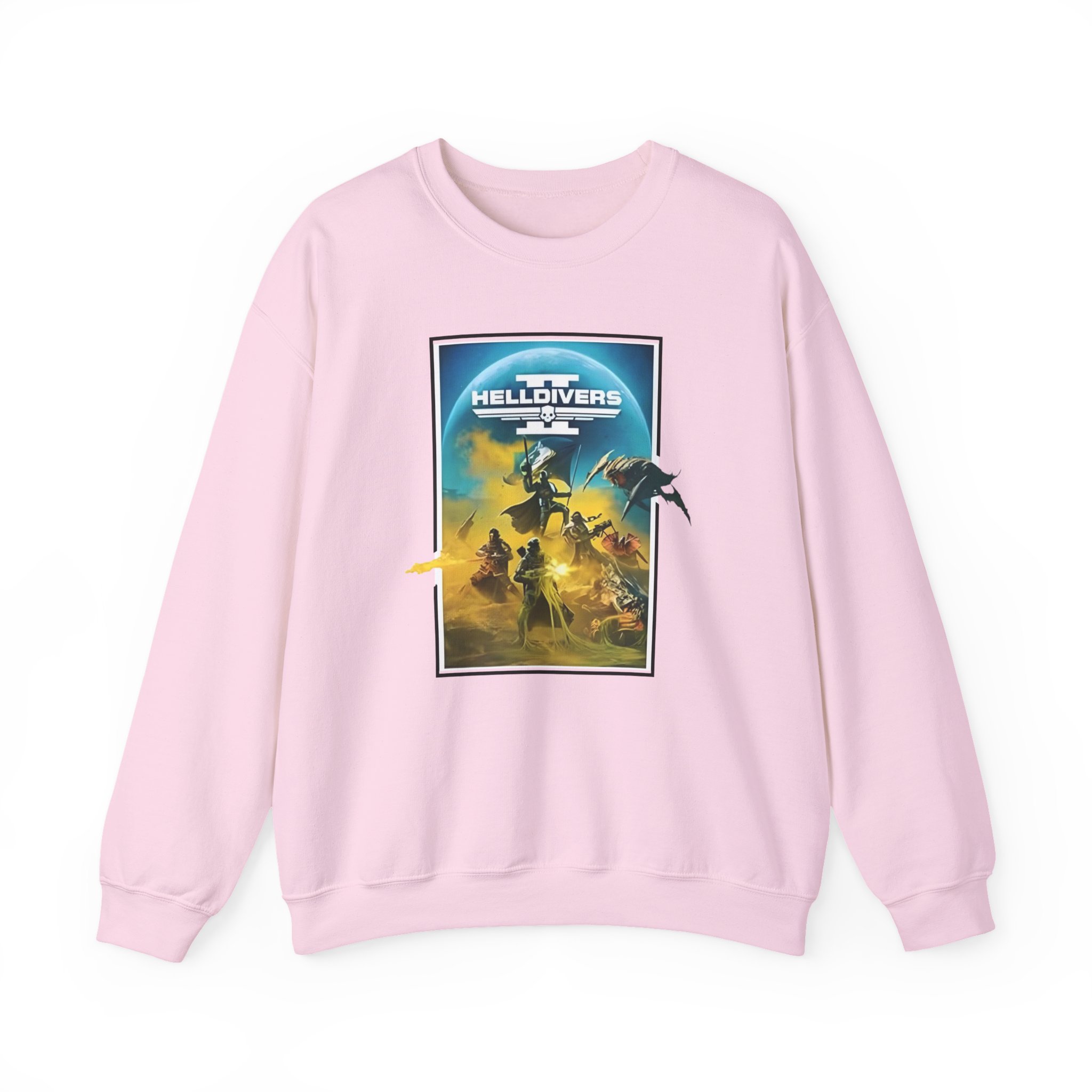 Helldivers Key Art Unisex Heavy Blendâ„¢ Crewneck Sweatshirt