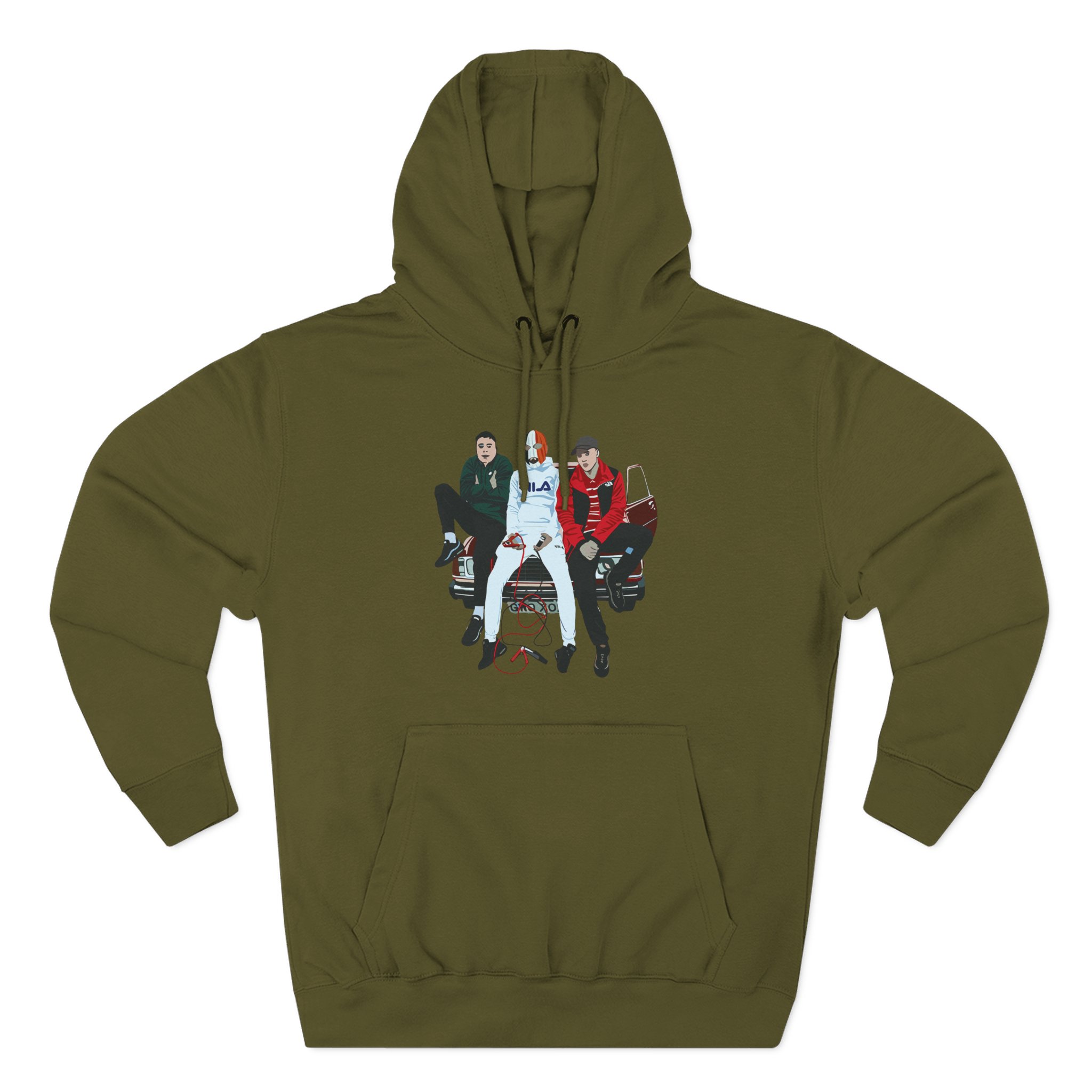 Kneecap 3cag Three-Panel Fleece Hoodie