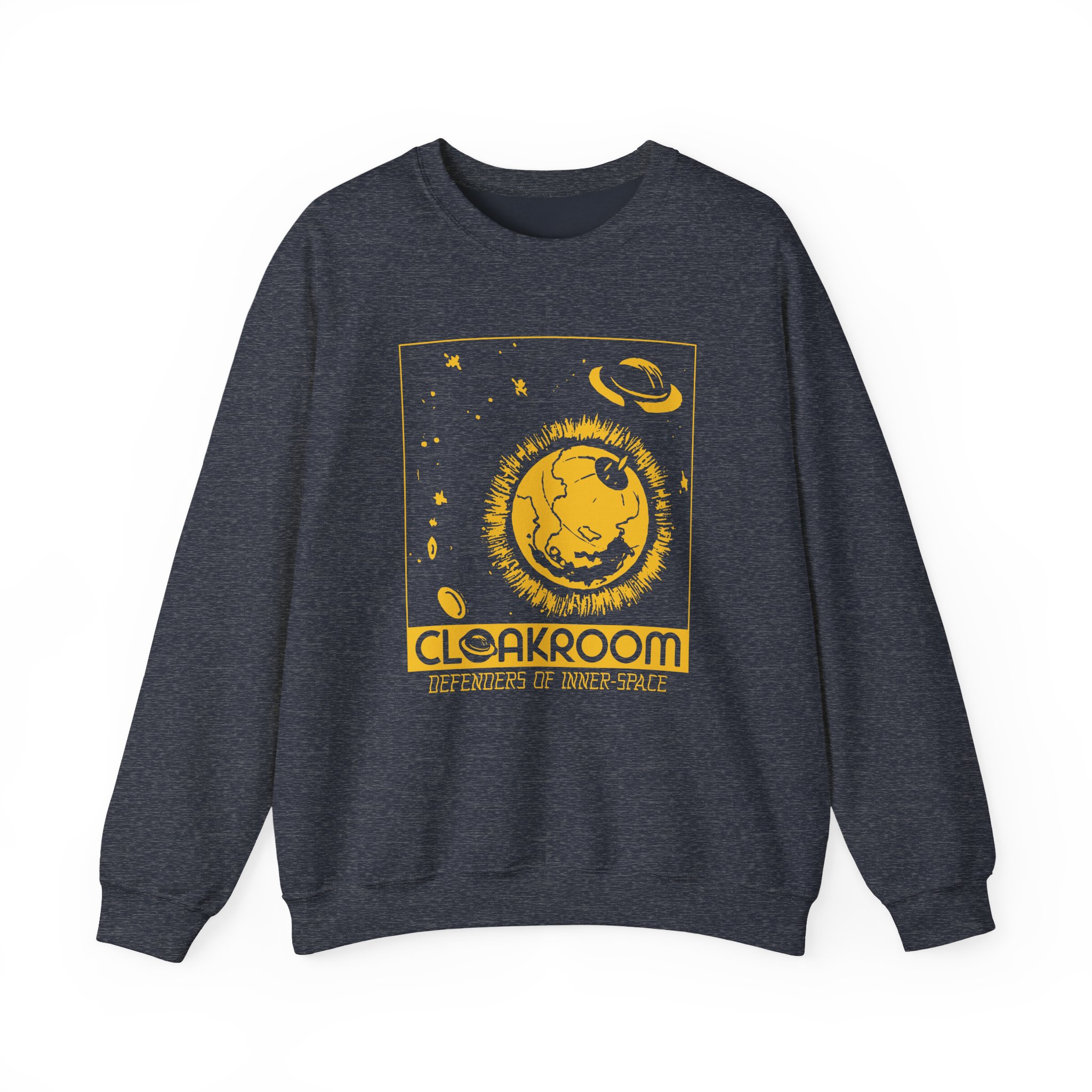 Cloakroom Inner Space Unisex Heavy Blendâ„¢ Crewneck Sweatshirt