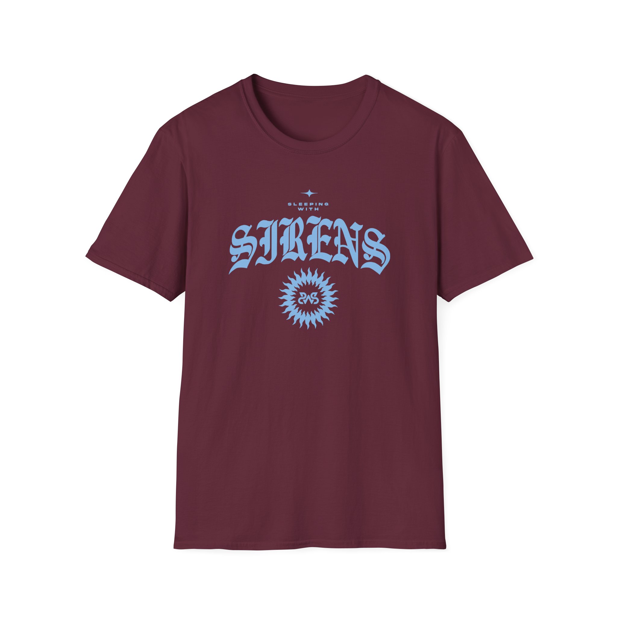 Sleeping With Sirens Barbed Wire Unisex Softstyle T-Shirt
