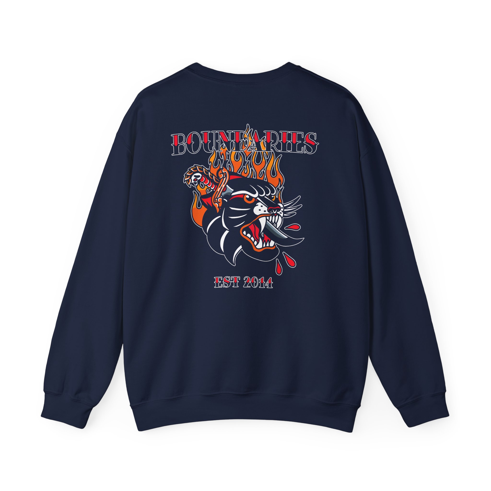 Boundaries Panther Unisex Heavy Blendâ„¢ Crewneck Sweatshirt