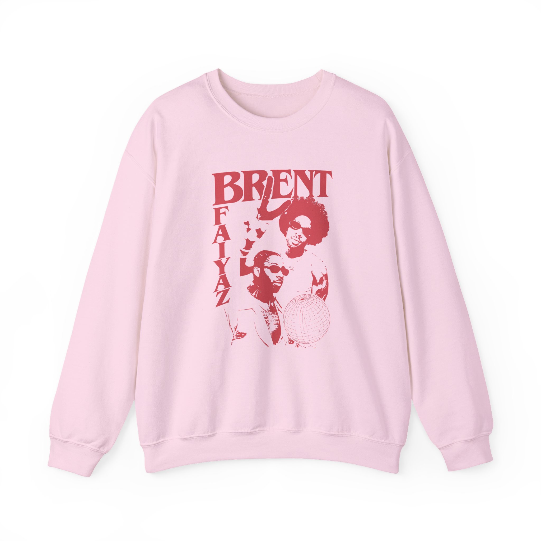 Faiyaz Brent Silhouette Unisex Heavy Blendâ„¢ Crewneck Sweatshirt