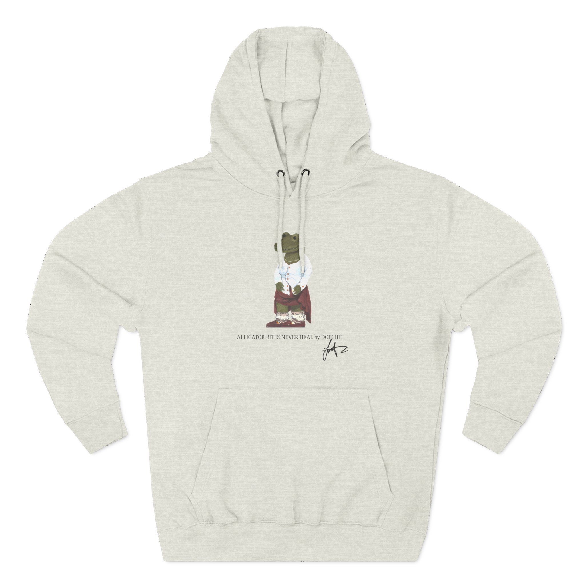 Doechii Alligator Three-Panel Fleece Hoodie
