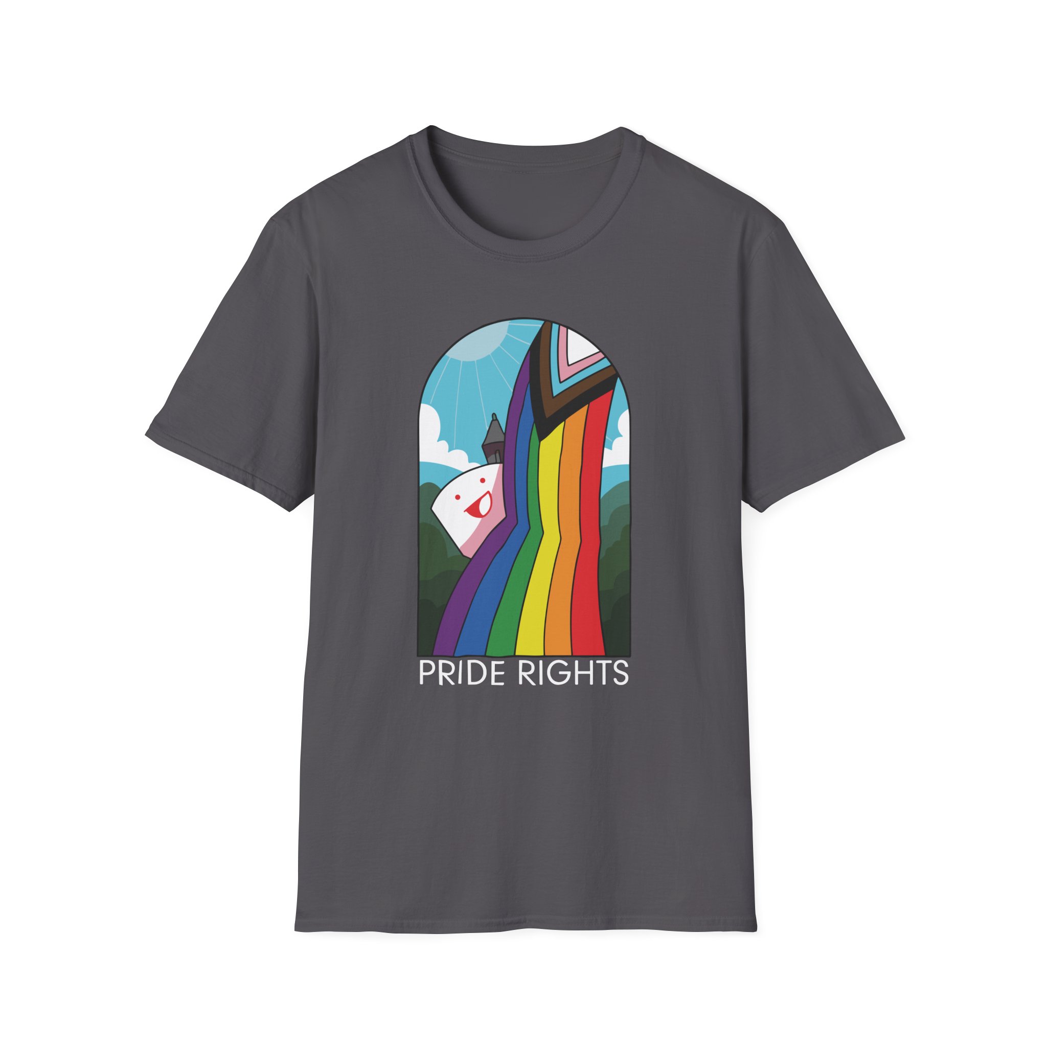 Drawfee Pride Rights Unisex Softstyle T-Shirt