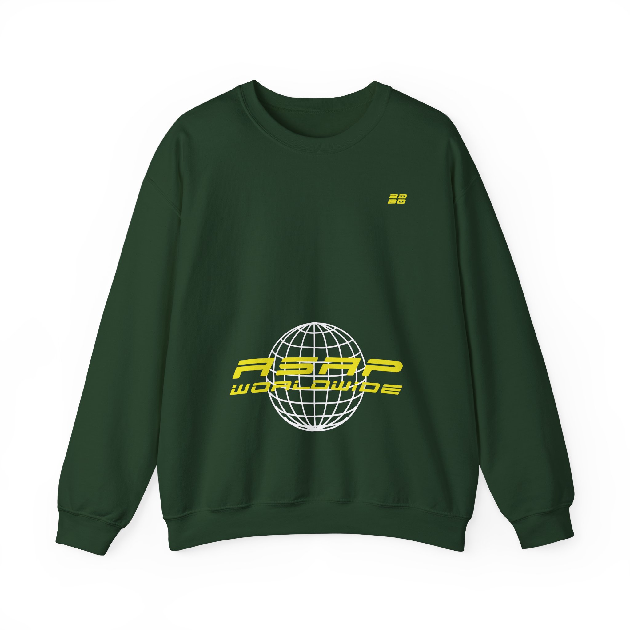 Asap Mob Worldwide Unisex Heavy Blendâ„¢ Crewneck Sweatshirt