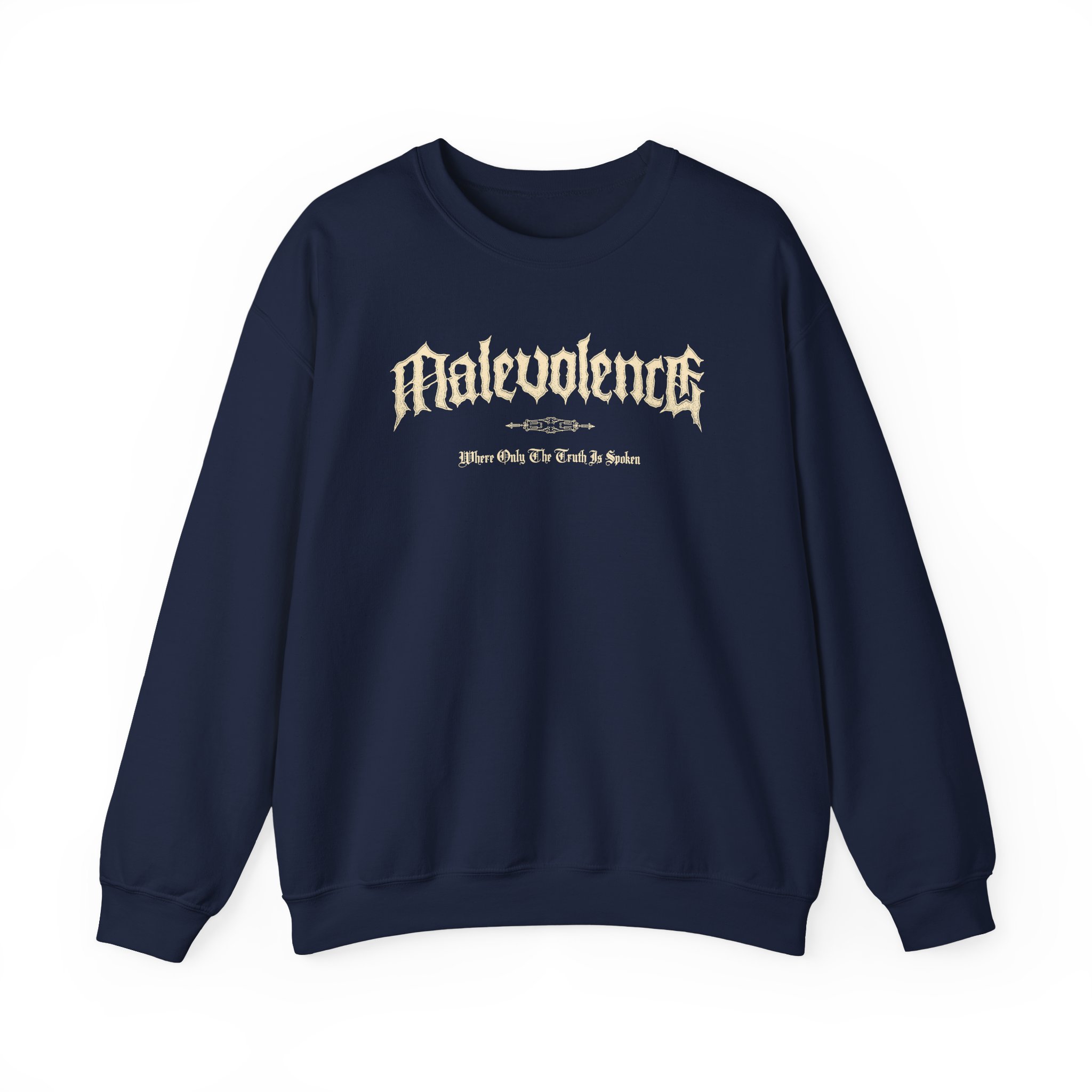 Malevolence Where Only the Truth is Spoken Unisex Heavy Blend Crewneck Sweatshirt