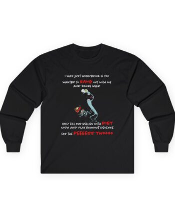 Mr. Landlord Smiling Friends I Was Just Wondering Unisex Ultra Cotton Long Sleeve Tee