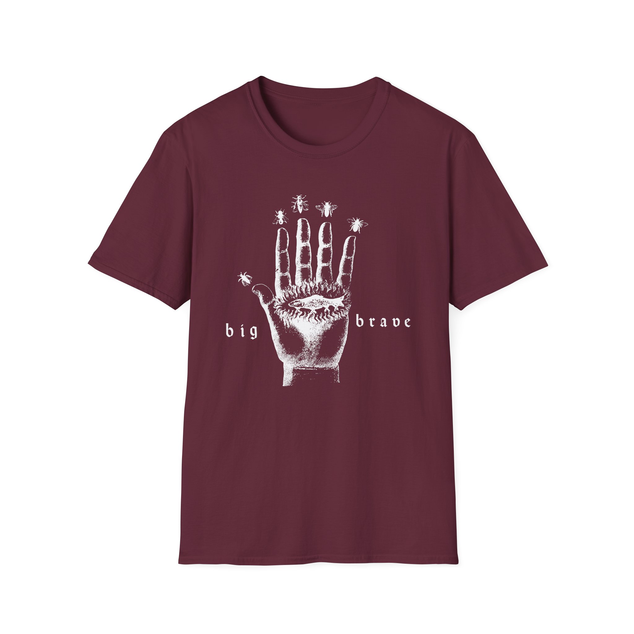 Big Brave Hand Unisex Softstyle T-Shirt