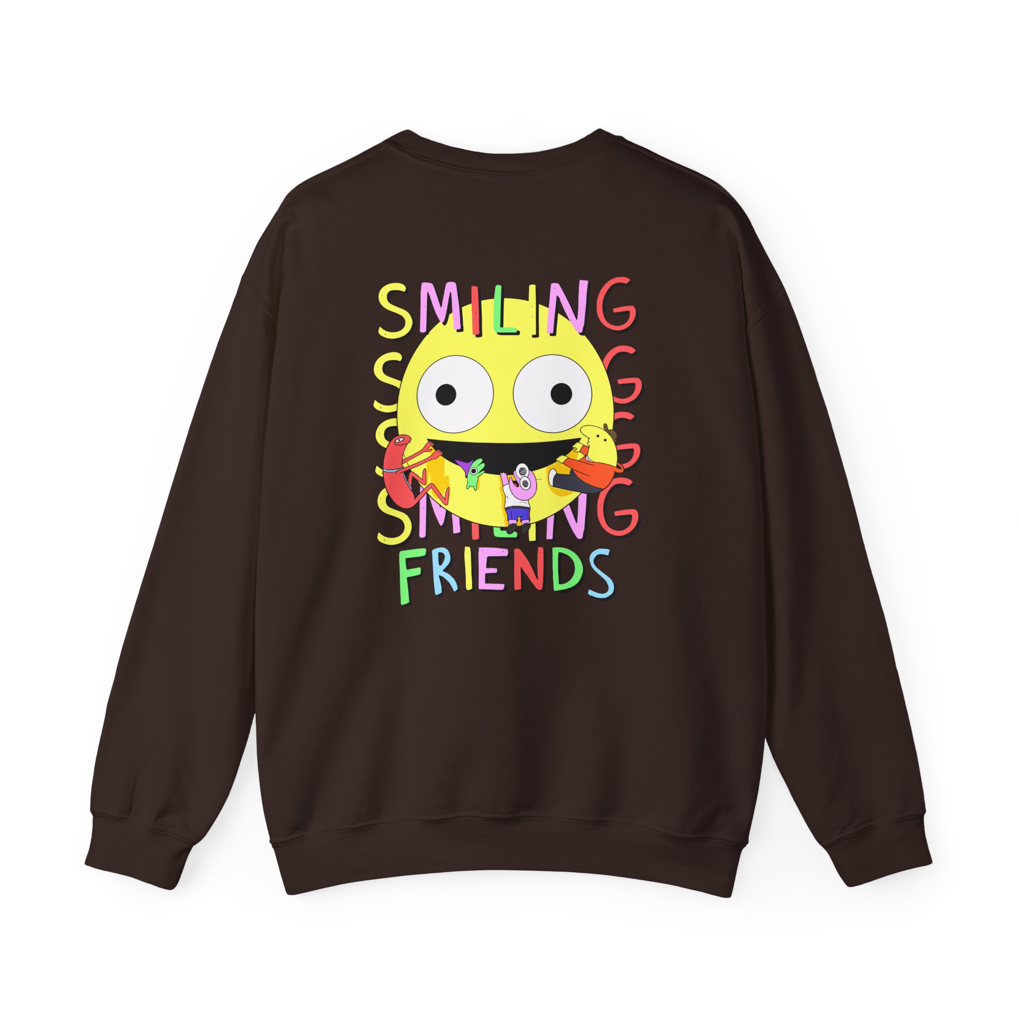 Smiling Friends Unisex Heavy Blend Crewneck Sweatshirt