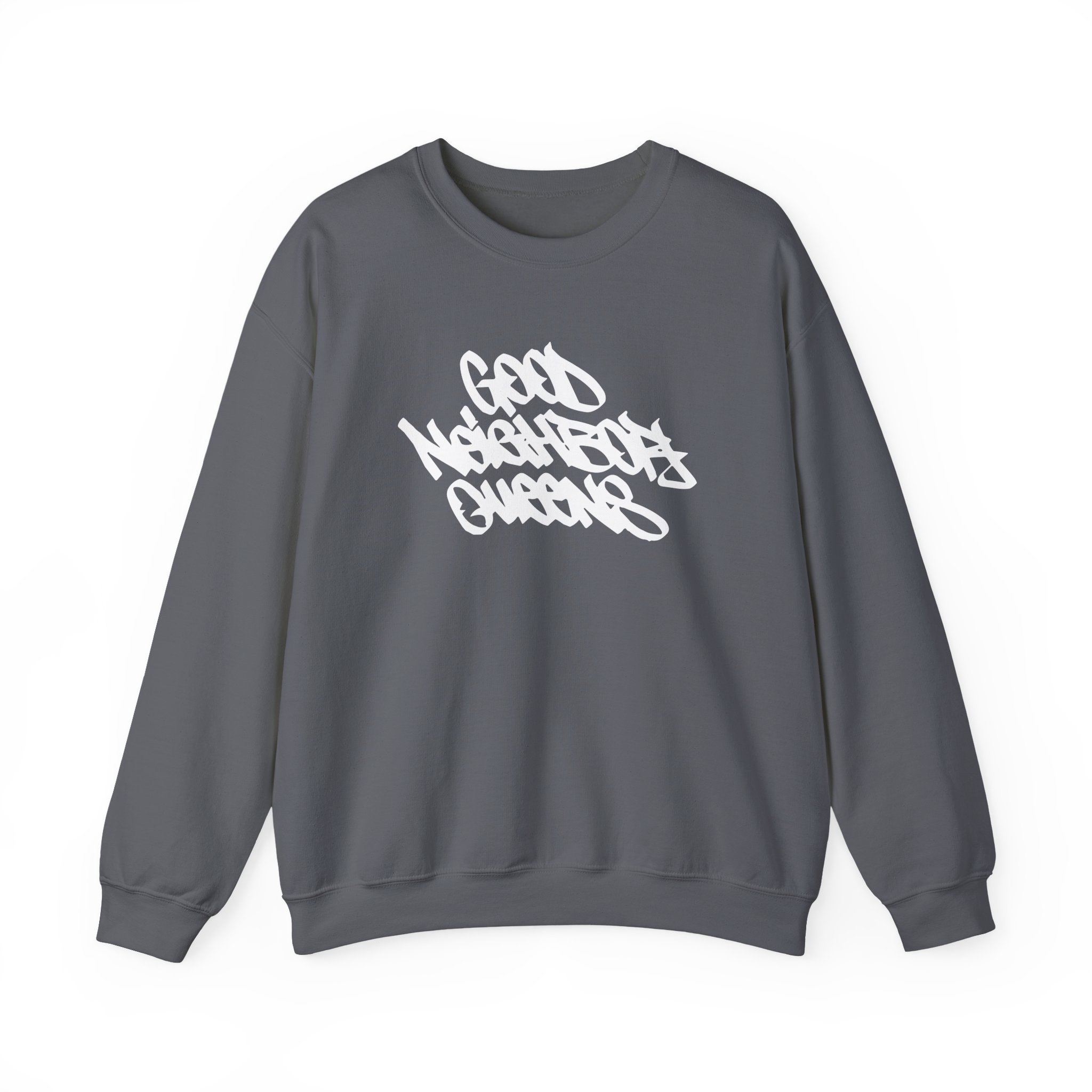 Good Neighbours Queens 3m Reflective Unisex Heavy Blendâ„¢ Crewneck Sweatshirt