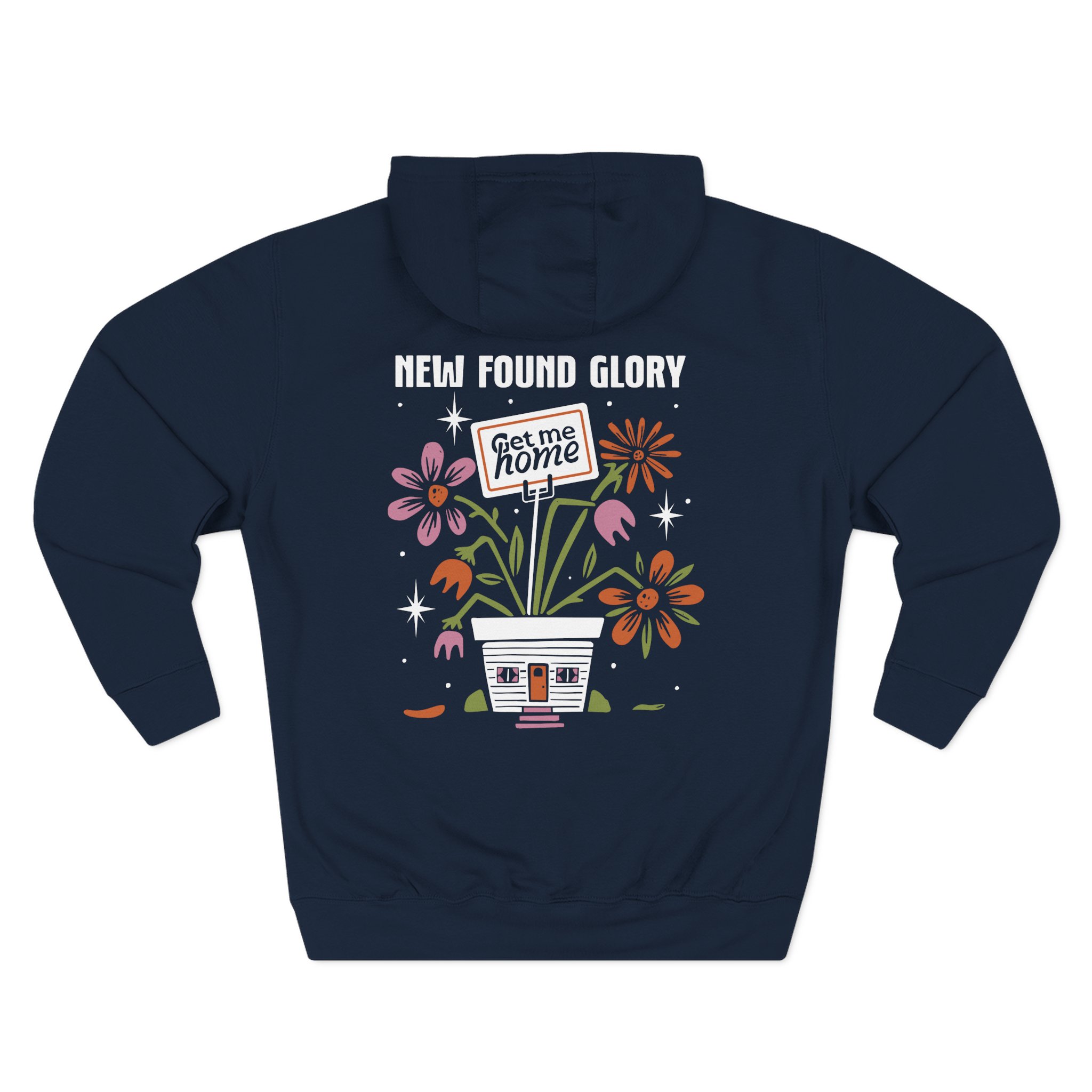 New Found Glory Get Me Home Three-Panel Fleece Hoodie